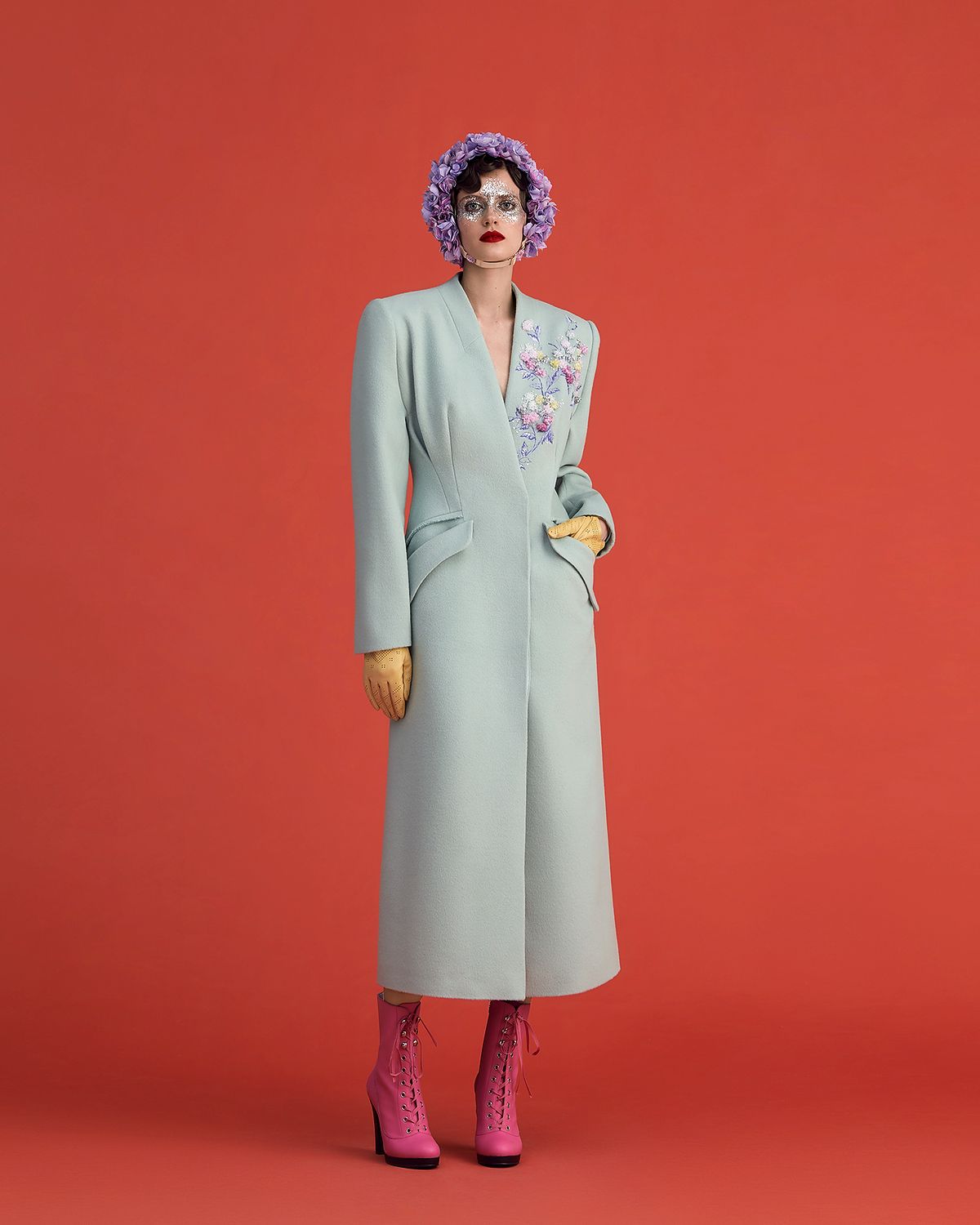 Ульяна Сергеенко представила коллекцию Haute Couture S/S 2022 в стиле ревущих 1920-х Look 22 Ulyana Sergeenko Haute Couture S/S 2022 Look 22