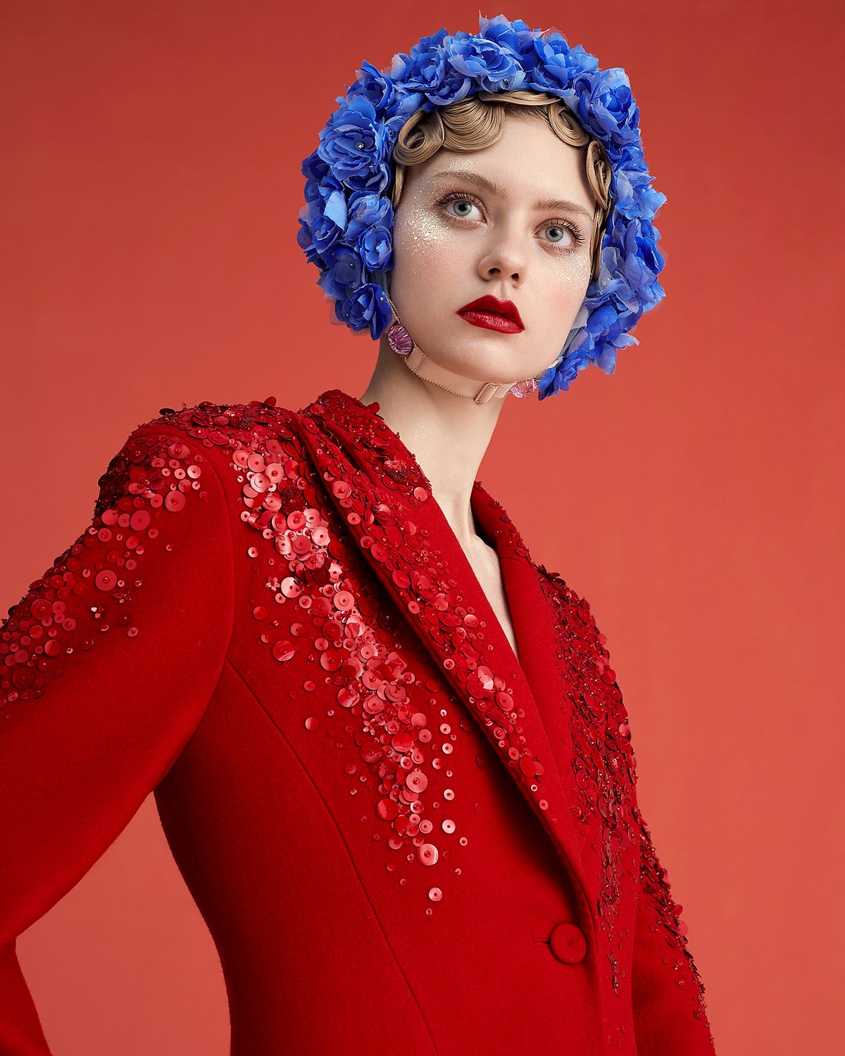 Ульяна Сергеенко представила коллекцию Haute Couture S/S 2022 в стиле ревущих 1920-х Look 30 Ulyana Sergeenko Haute Couture S/S 2022 Look 30