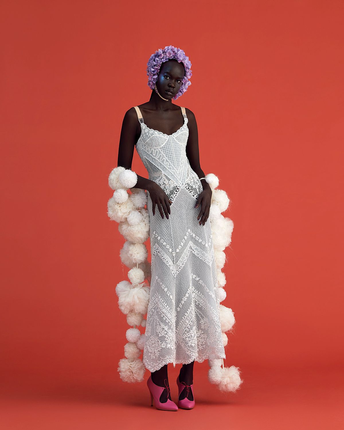 Ульяна Сергеенко представила коллекцию Haute Couture S/S 2022 в стиле ревущих 1920-х Look 32 Ulyana Sergeenko Haute Couture S/S 2022 Look 32