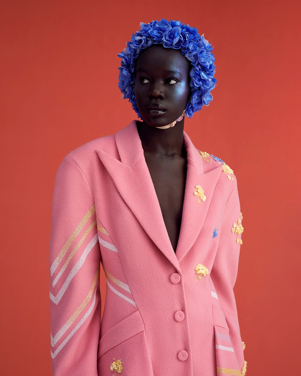 Ульяна Сергеенко представила коллекцию Haute Couture S/S 2022 в стиле ревущих 1920-х Look 38 Ulyana Sergeenko Haute Couture S/S 2022 Look 38