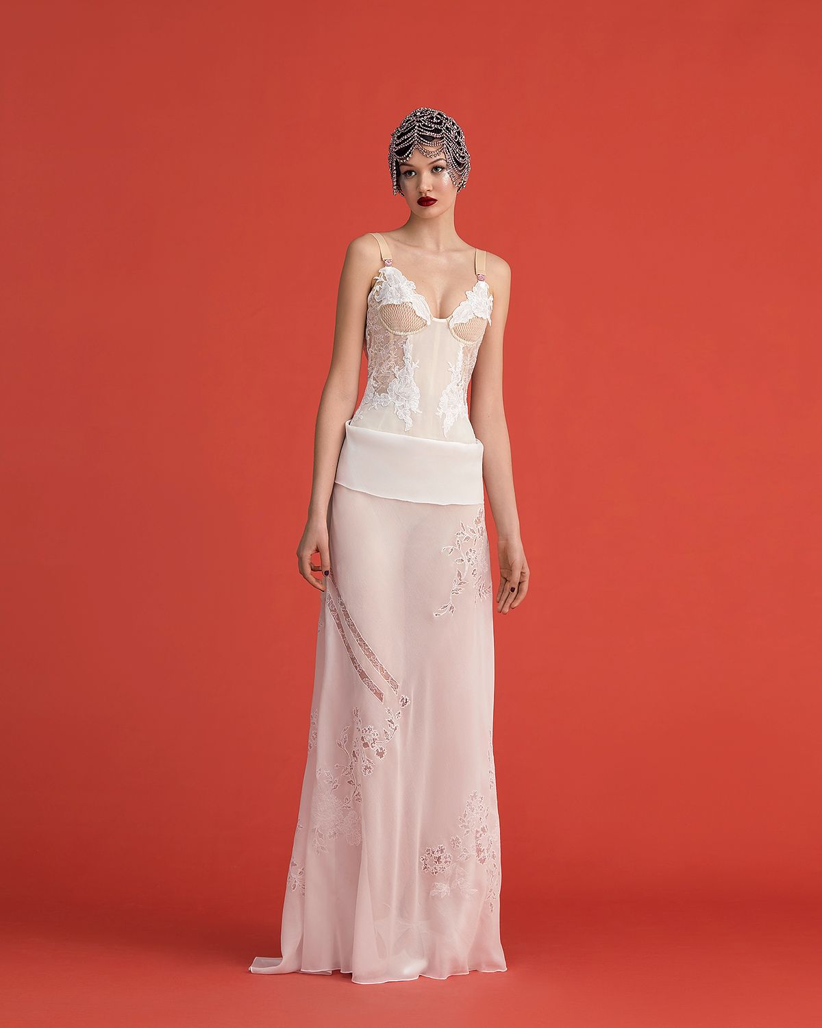 Ульяна Сергеенко представила коллекцию Haute Couture S/S 2022 в стиле ревущих 1920-х Look 44 Ulyana Sergeenko Haute Couture S/S 2022 Look 44