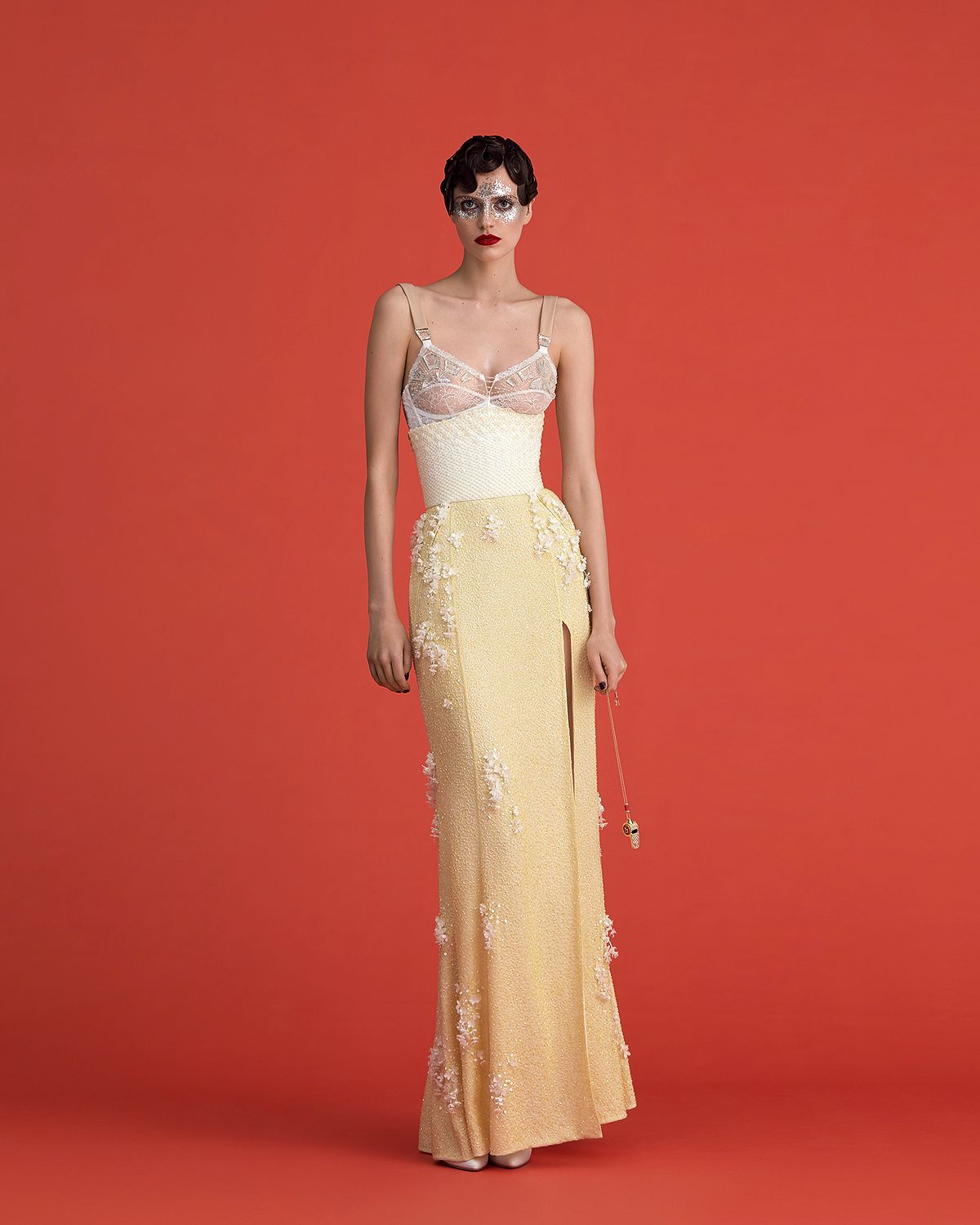 Ульяна Сергеенко представила коллекцию Haute Couture S/S 2022 в стиле ревущих 1920-х Look 5 Ulyana Sergeenko Haute Couture S/S 2022 Look 5