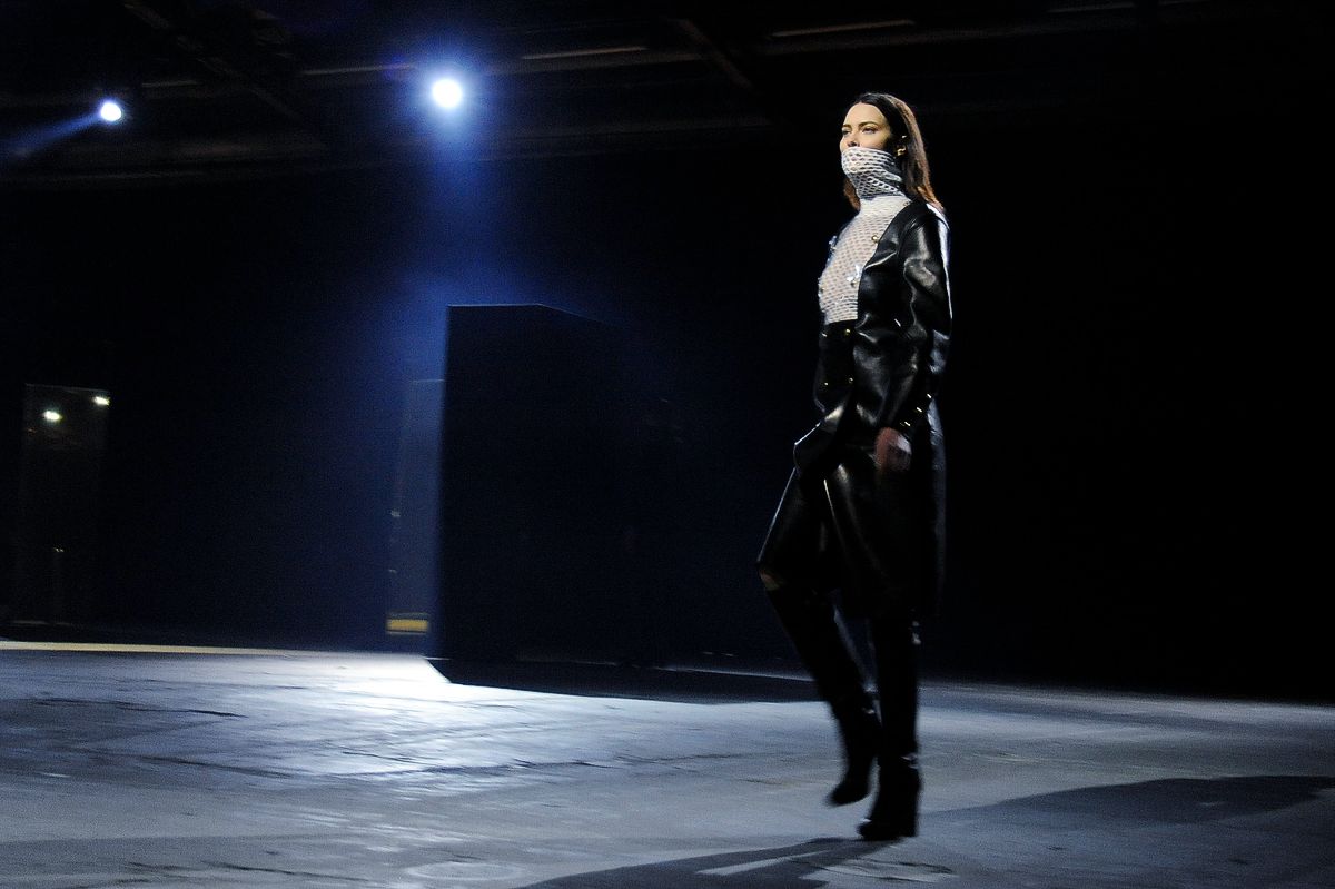 Шалом Харлоу на шоу Alexander Wang Осень 2012 в рамках Недели моды Mercedes-Benz в Нью-Йорке, 11 февраля 2012 г. Шалом Харлоу на шоу Alexander Wang Осень 2012