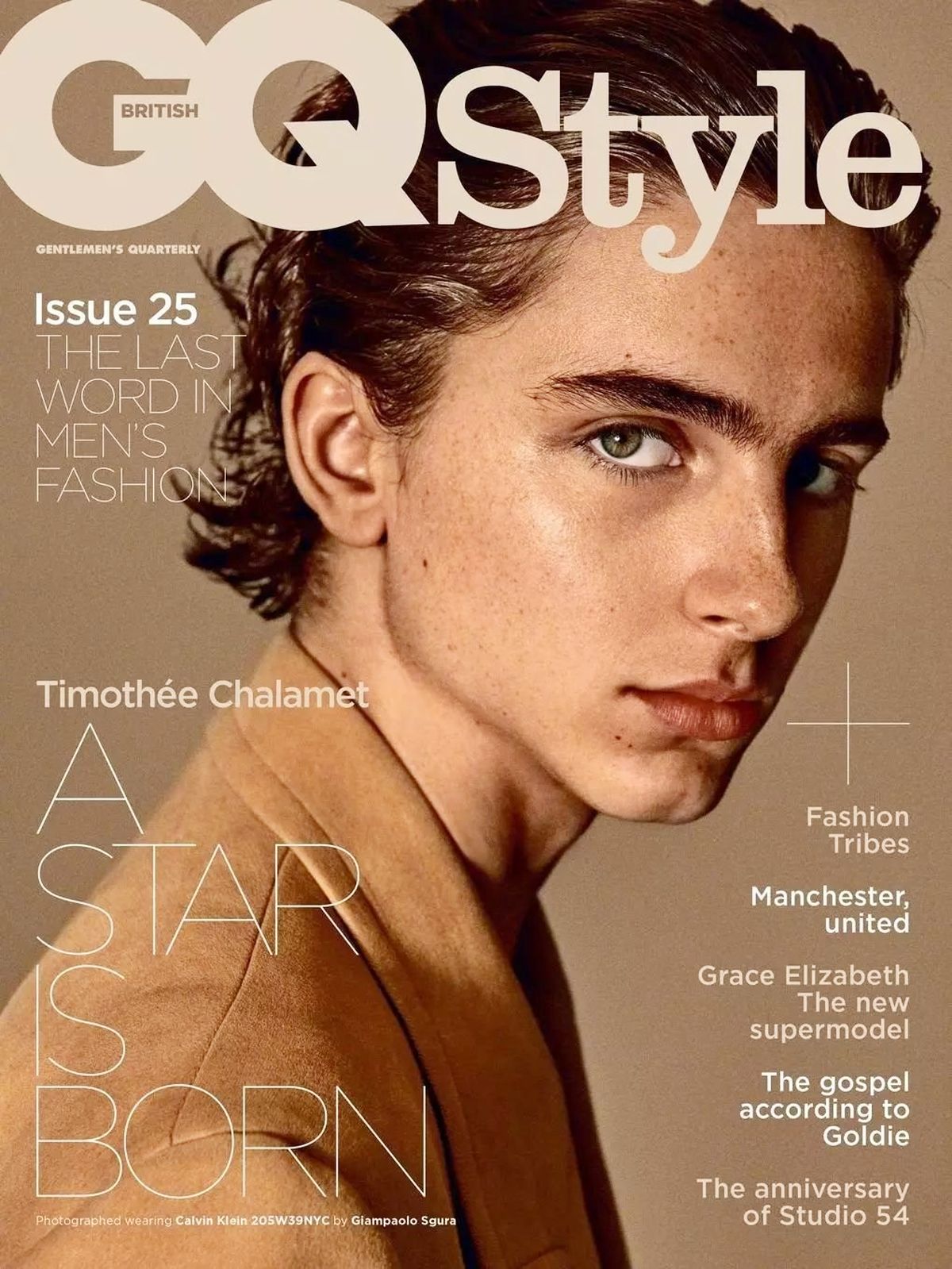 актер Тимоти Шаламе на обложке журнала British GQ Style Тимоти Шаламе на обложке журнала British GQ Style