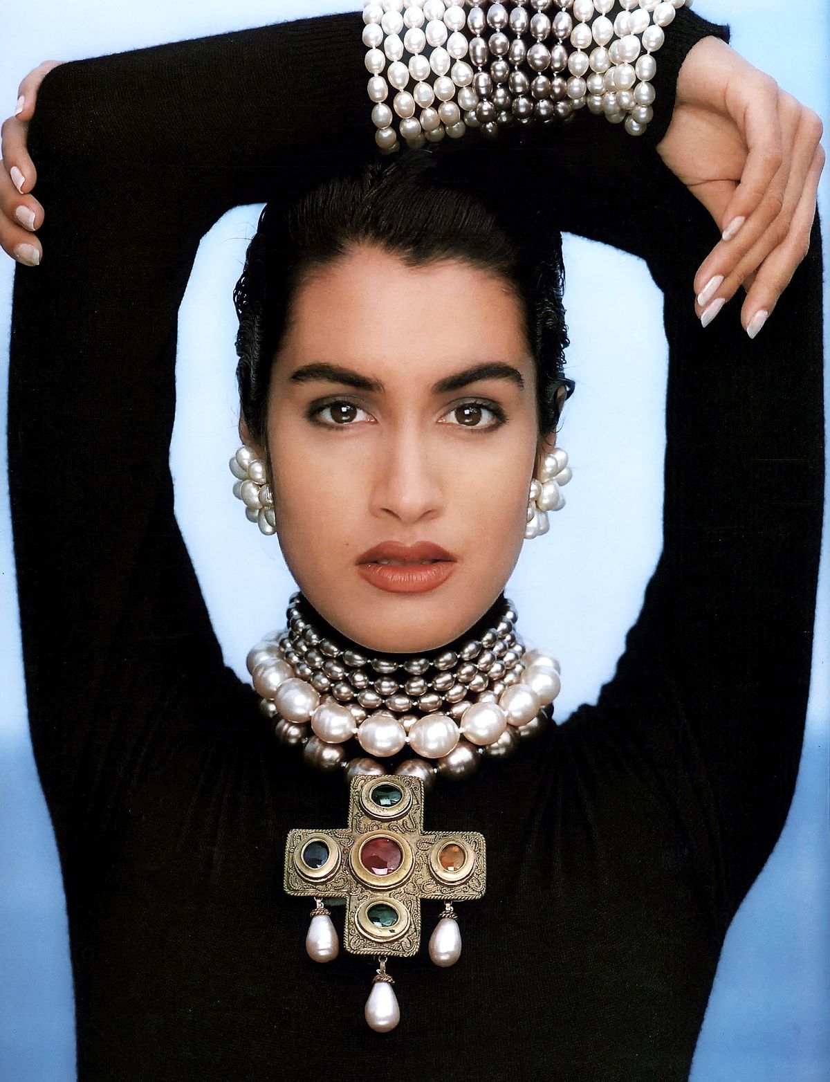 Ясмин Гаури для Chanel Осень/Зима 1990/91, фото 2 Ясмин Гаури для Chanel Осень/Зима 1990-1991, фото 2