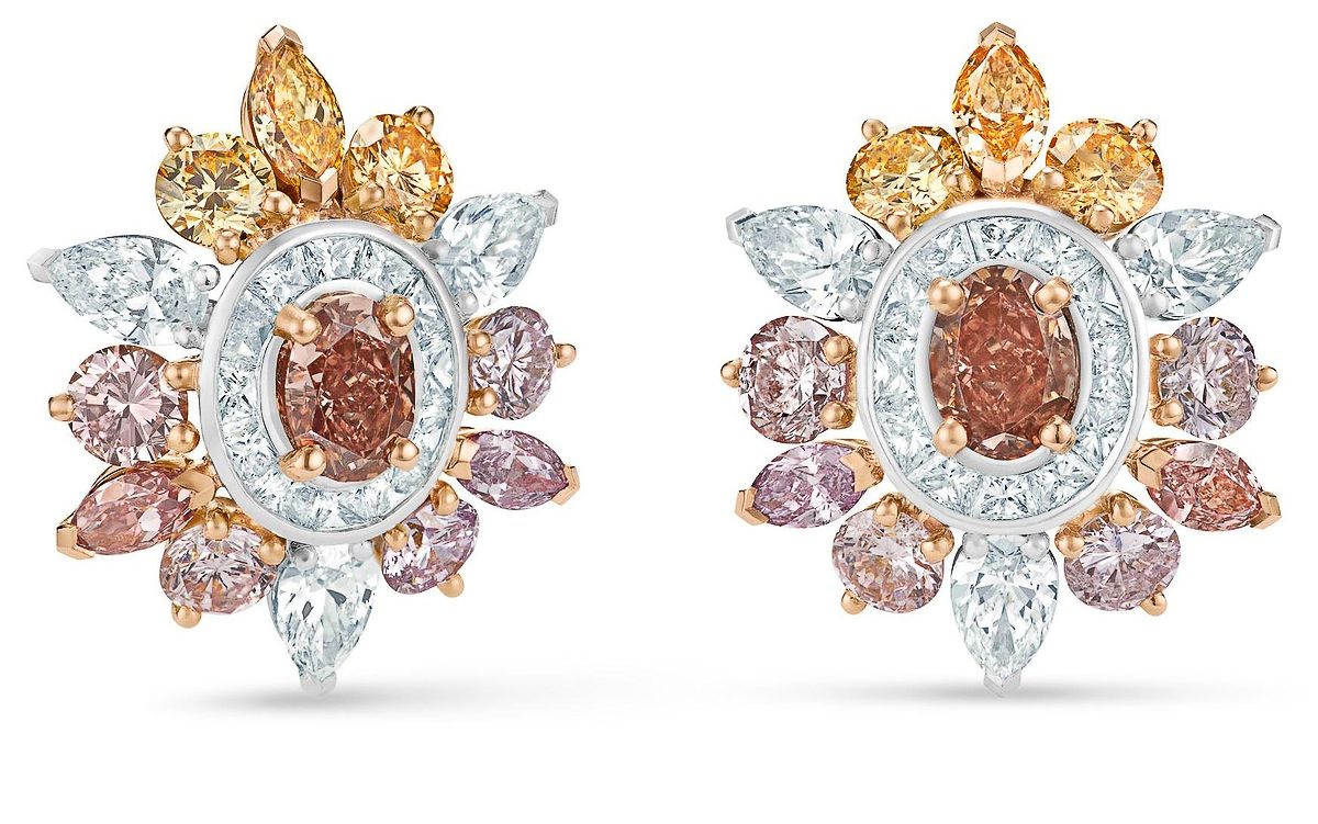 Серьги De Beers на Люпите Нионго Серьги De Beers