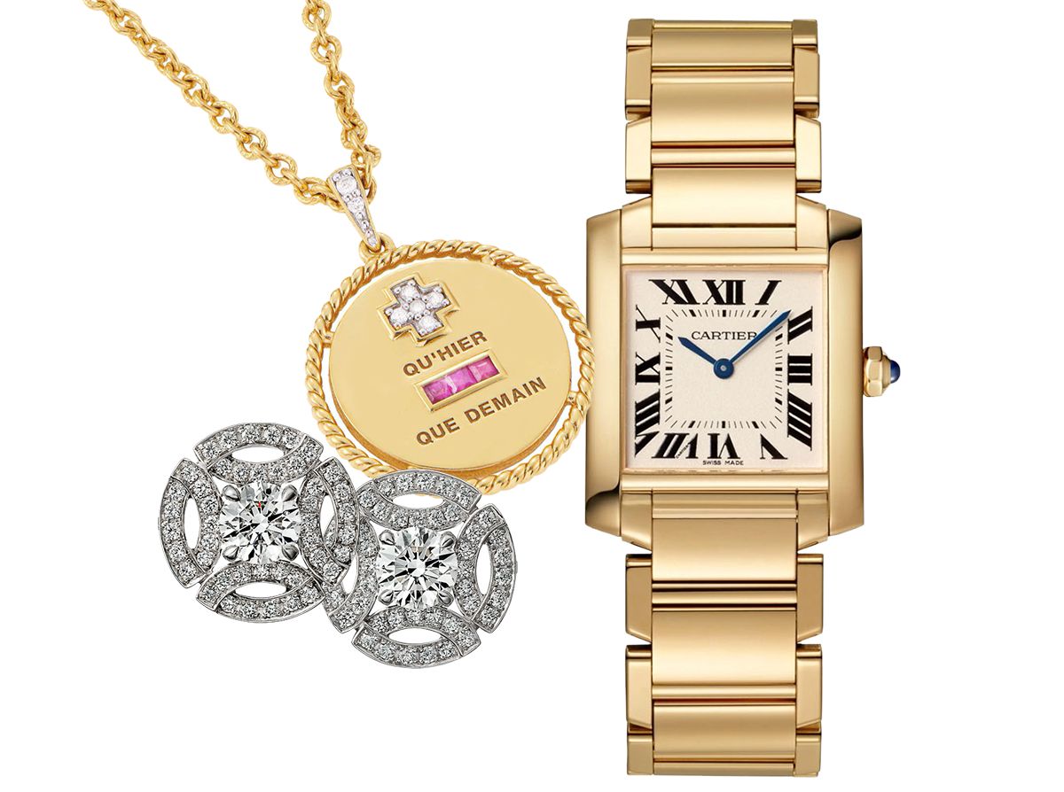 На Меган Маркл: часы Cartier, серьги Cartier, медальон Sophie Lis часы Cartier, серьги Cartier, медальон Sophie Lis