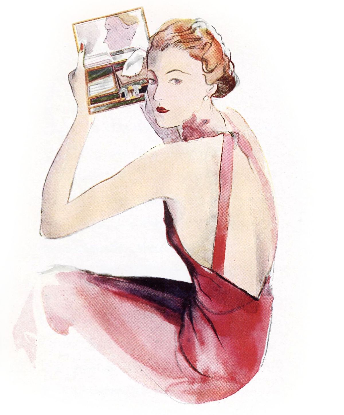 Иллюстрация из каталога Van Cleef & Arpels Иллюстрация из каталога Van Cleef & Arpels, 1933 г.