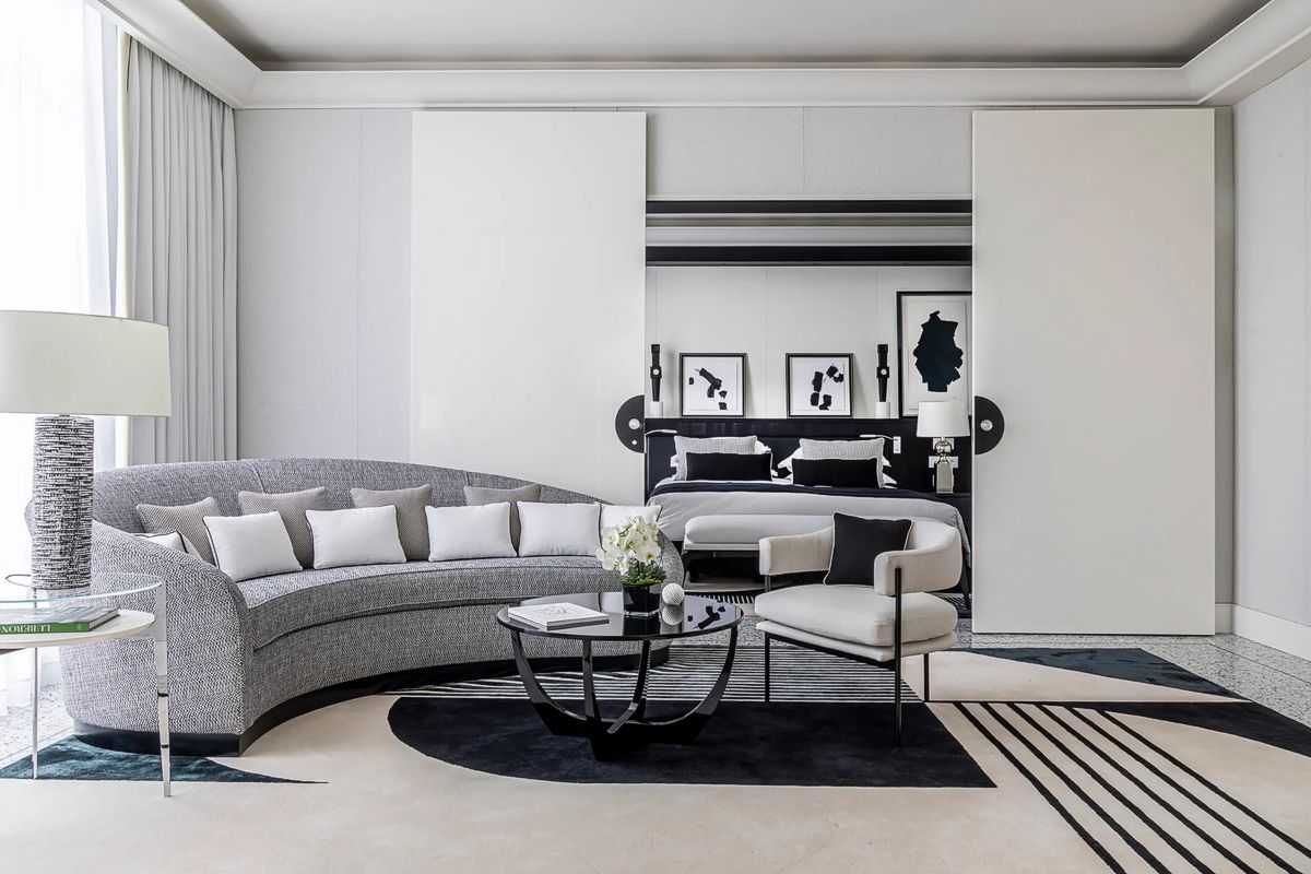 L’Hôtel Martinez, апартаменты Isabelle Huppert и Thierry Frémeaux, Канны, Франция, фото 3 L’Hôtel Martinez, апартаменты Isabelle Huppert и Thierry Frémeaux, Канны, Франция, фото 3