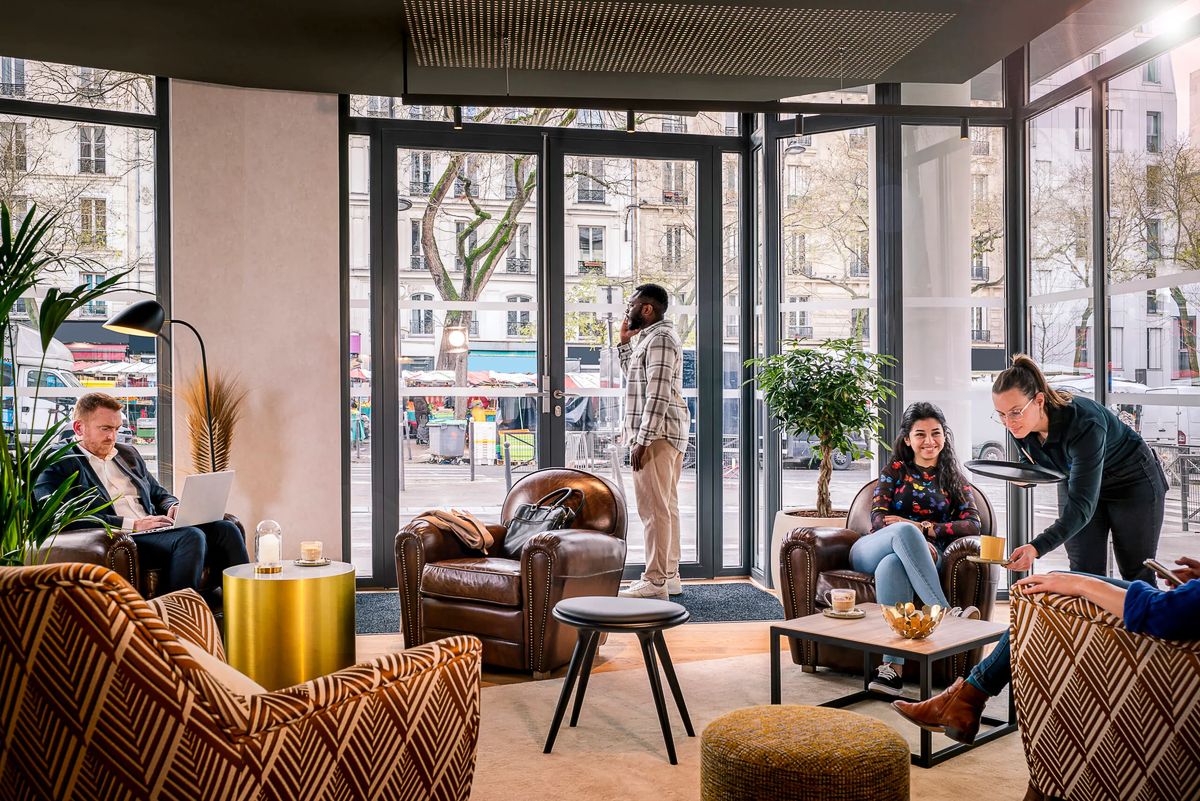 Новый парижский отель Novotel Paris Belleville, фото 3 Отель Novotel Paris Belleville в Париже, фото 3