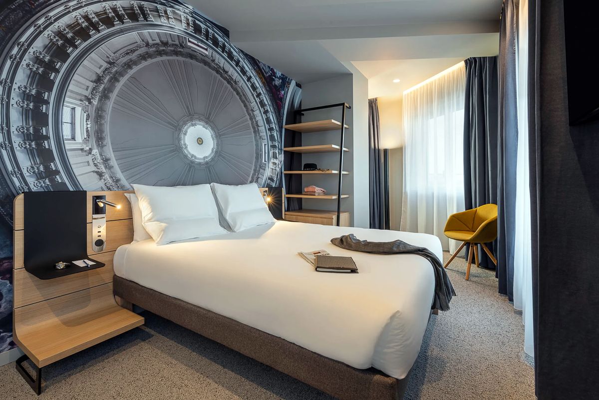 Новый парижский отель Novotel Paris Belleville, фото 9 Отель Novotel Paris Belleville в Париже, фото 9