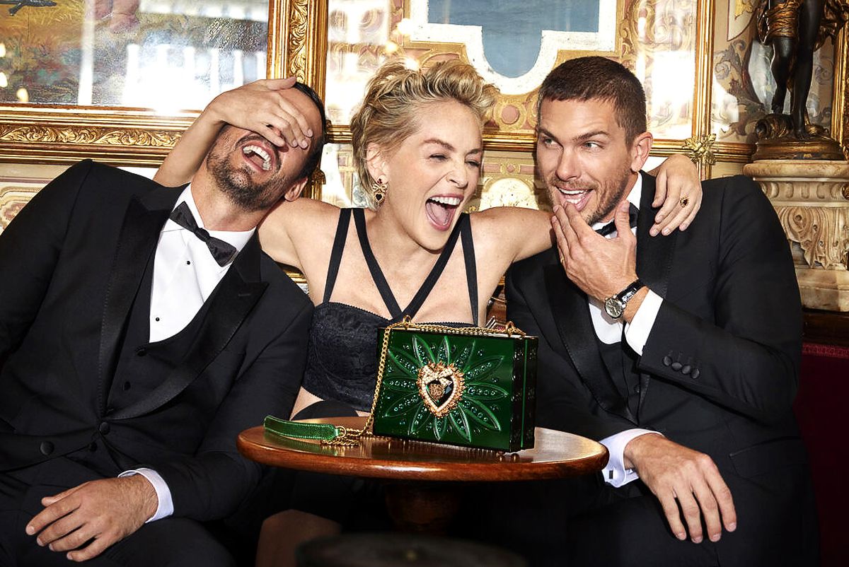Шэрон Стоун в рекламной кампании Dolce & Gabbana, фото 6 Шэрон Стоун стала лицом рекламной кампании Dolce & Gabbana, фото 6