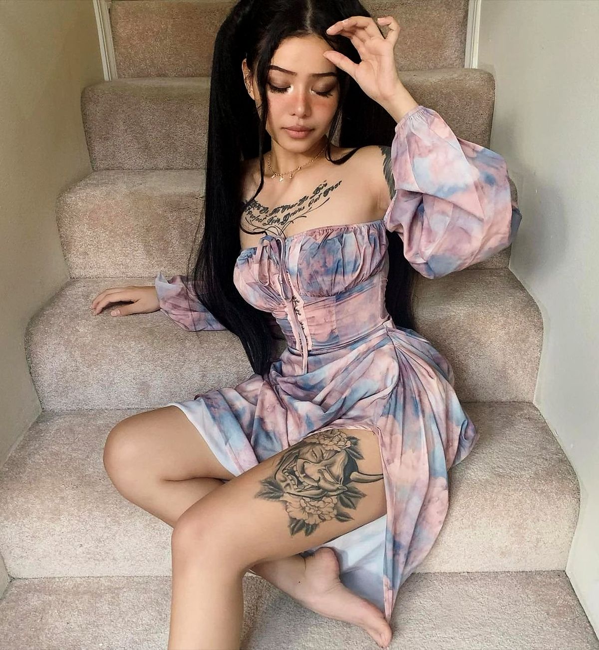 Татуировка как у звезды TikTok Беллы Порч Татуировка как у Беллы Порч