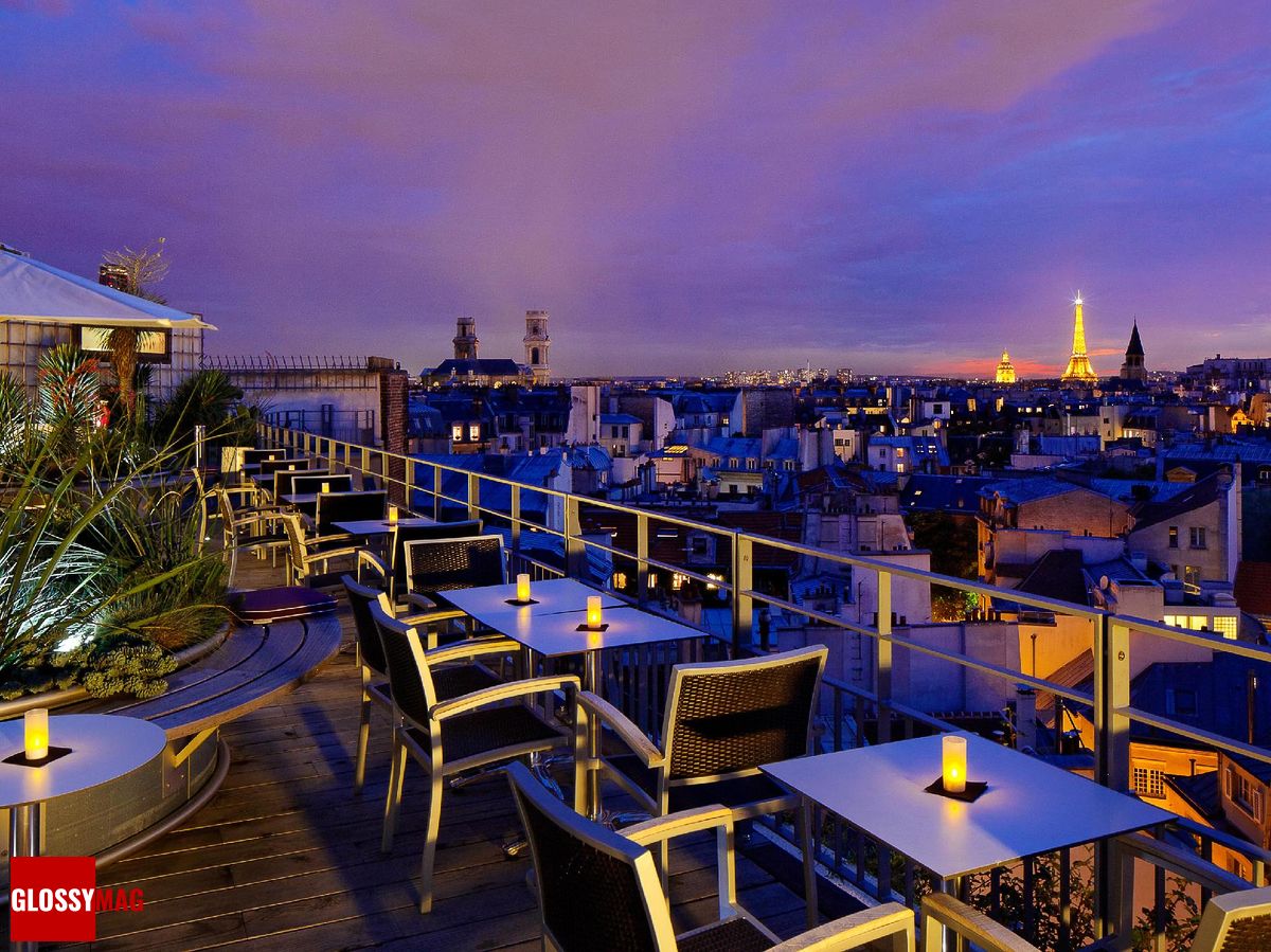 Бар 43 Up On the Roof в отеле Holiday Inn Notre Dame в Париже, фото 2 Бар 43 Up On the Roof в отеле Holiday Inn Notre Dame, фото 2