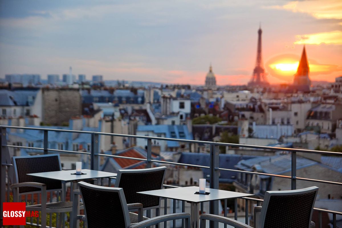 Бар 43 Up On the Roof в отеле Holiday Inn Notre Dame в Париже, фото 3 Бар 43 Up On the Roof в отеле Holiday Inn Notre Dame, фото 3