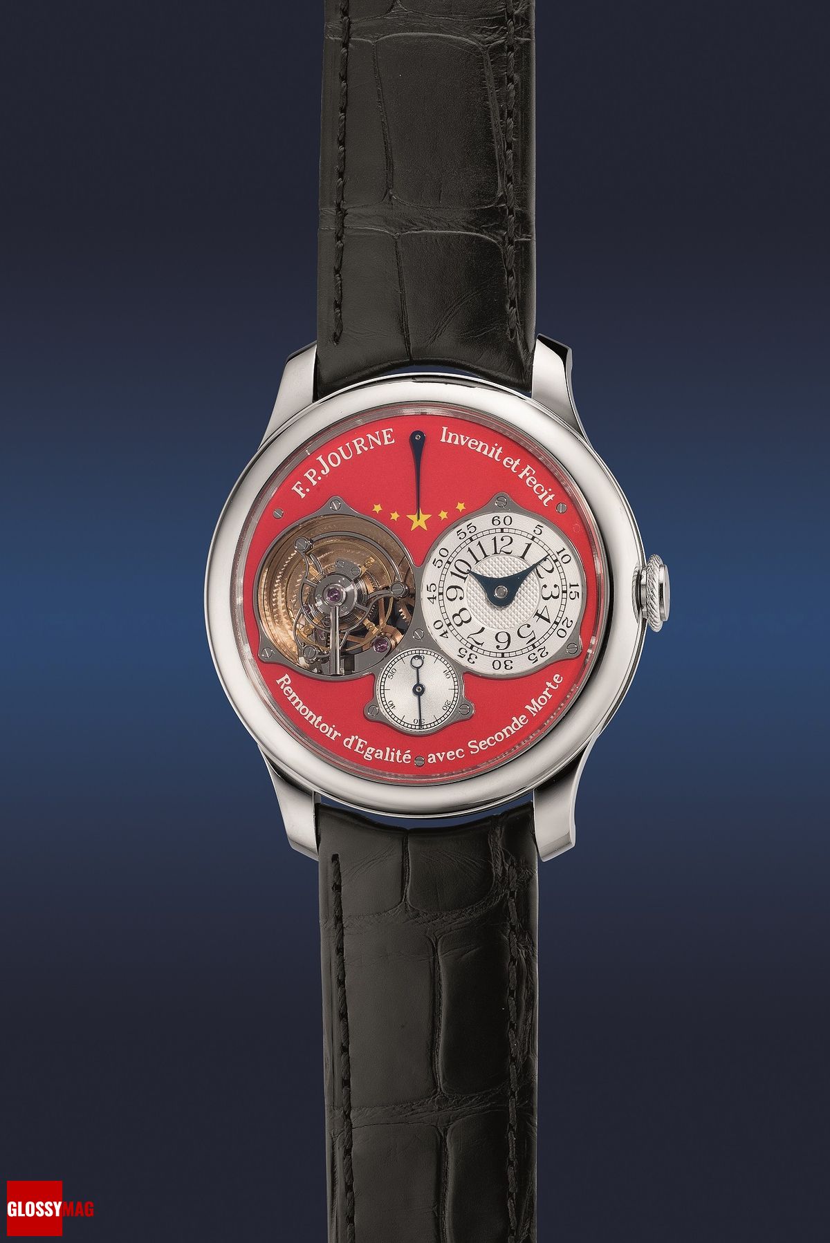 Часы F.P.Journe Tourbillon Souverain «China 2010» в платиновом корпусе, фото 1 Часы F.P.Journe Tourbillon Souverain «China 2010» в платиновом корпусе с турбийоном, фото 1