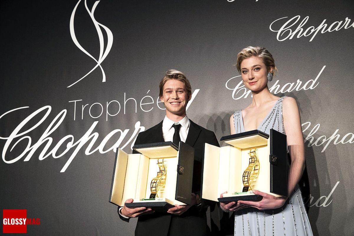 Джо Элвин и Элизабет Дебики на Trophée Chopard Джо Элвин и Элизабет Дебики