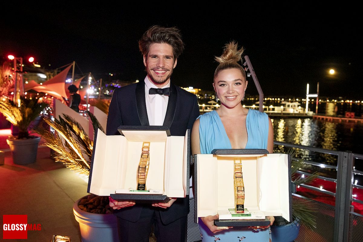 Франсуа Колл и Флоренс Пью на Trophée Chopard Франсуа Колл и Флоренс Пью