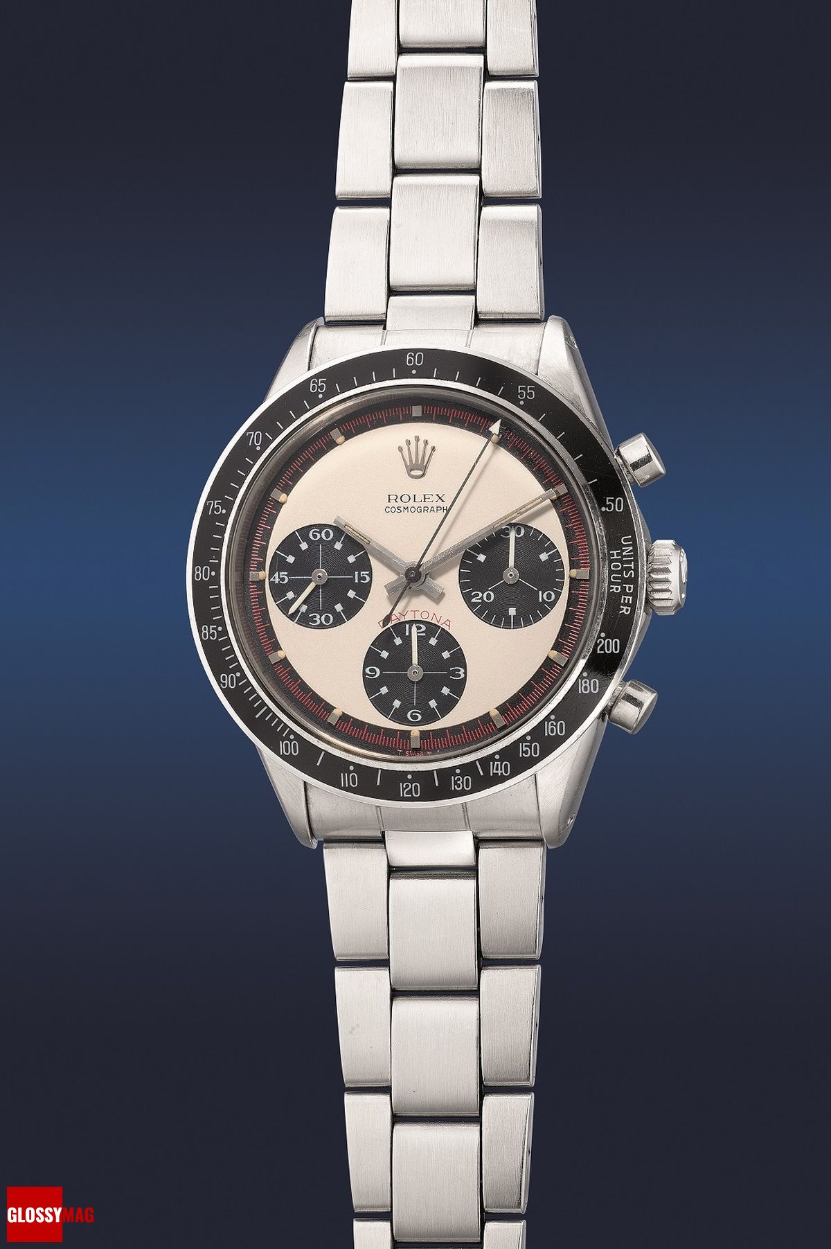 хронограф Rolex Ref. 6241 в стальном корпусе с циферблатом Пол Ньюман, фото 1 хронограф Rolex Ref. 6241 в стальном корпусе с циферблатом Paul Newman, фото 1