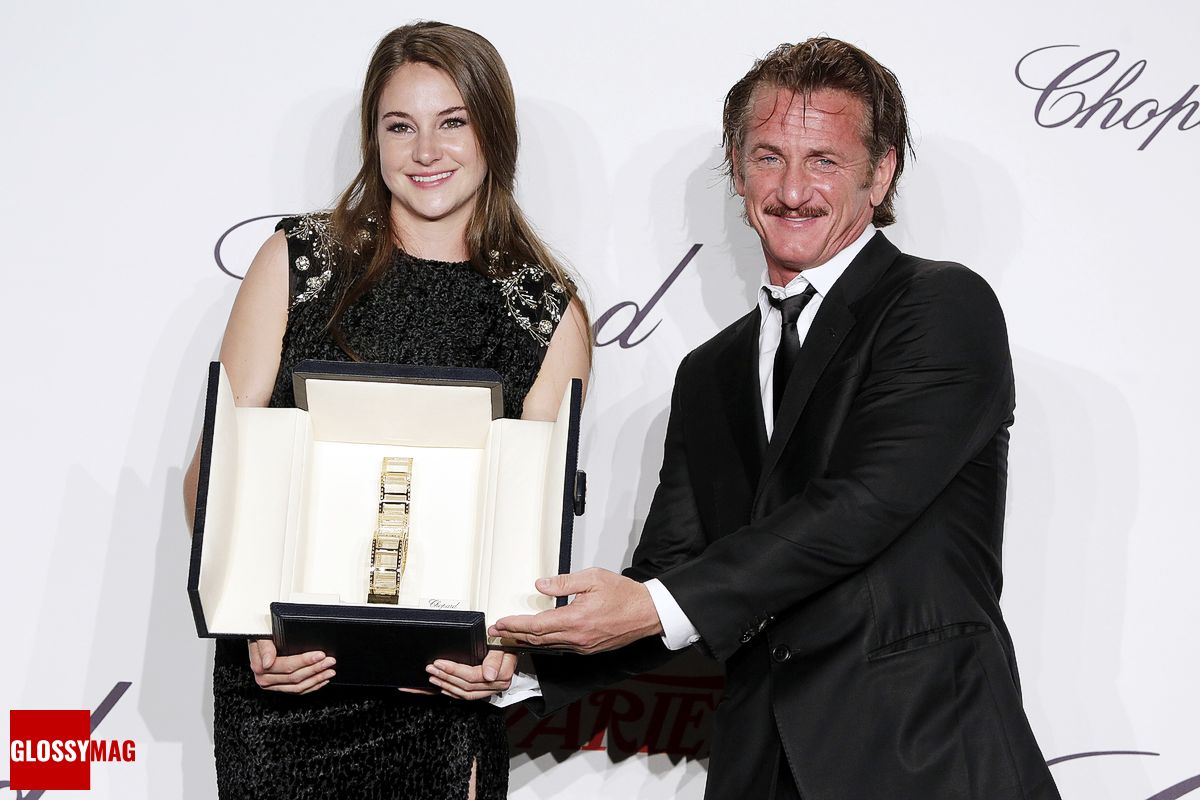 Шейлин Вудли и Шон Пенн на Trophée Chopard Шейлин Вудли и Шон Пенн