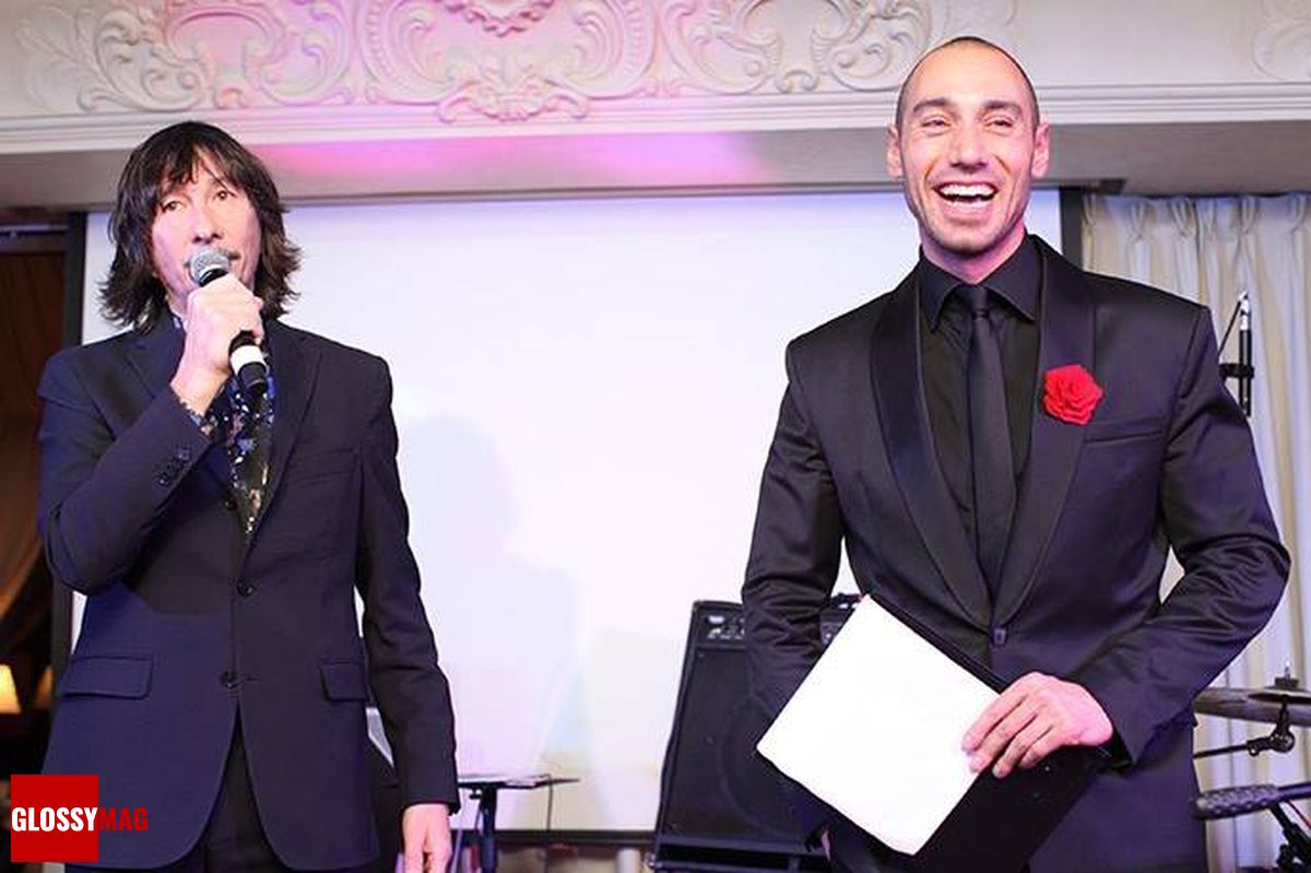 Байгали Серкебаев, Макс Орлов на праздновании 2-летия Love2Beauty.ru в EMPORIO CAFE, 20 ноября 2014 г.