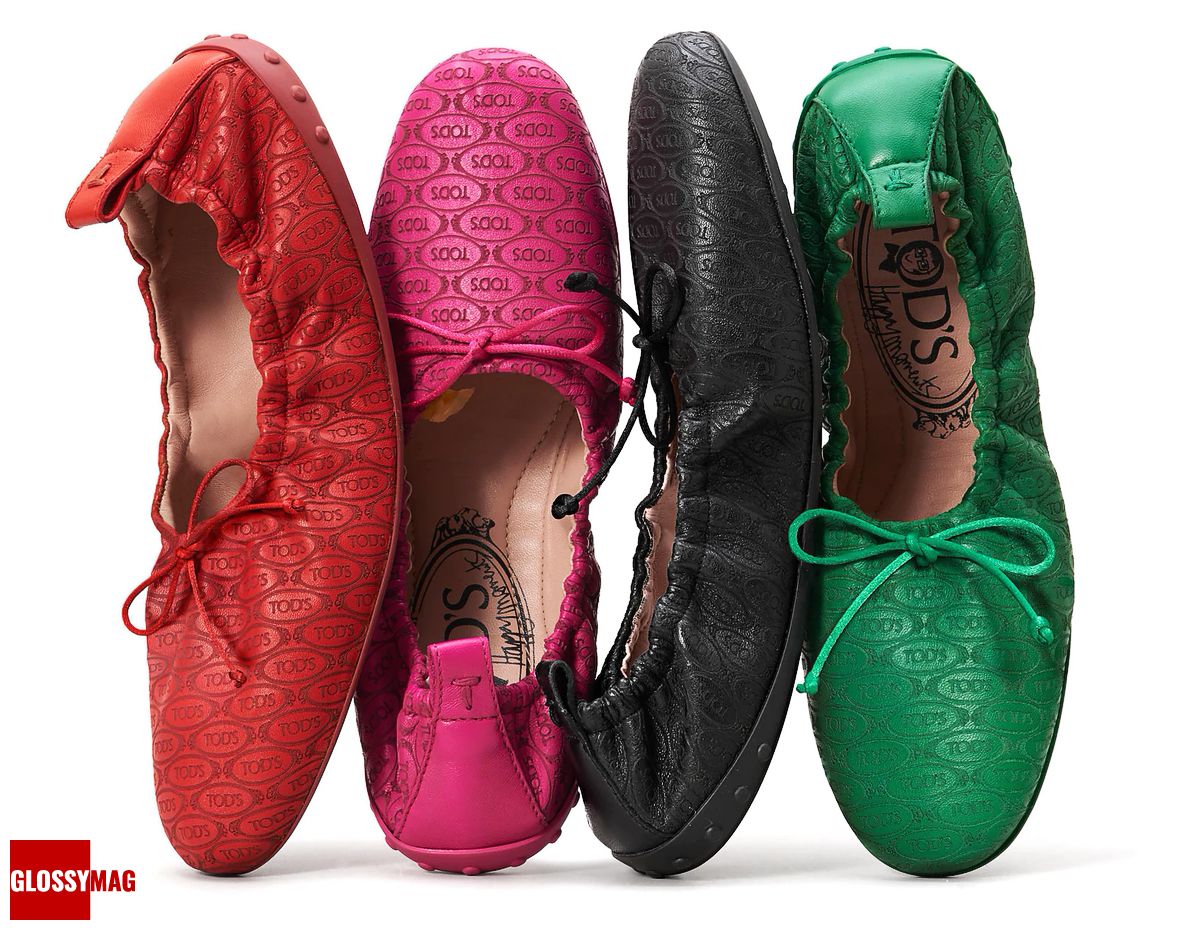 Балетки Tod’s х Alber Elbaz
