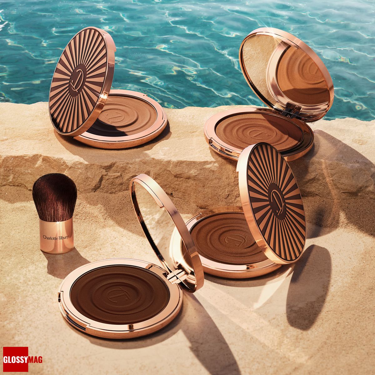 Charlotte Tilbury, бронзер для лица и тела Beautiful Skin Sun-Kissed Glow Bronzer, фото 2 Charlotte Tilbury, бронзер для лица и тела Beautiful Skin Sun-Kissed Glow Bronzer, оттенок Medium, фото 2