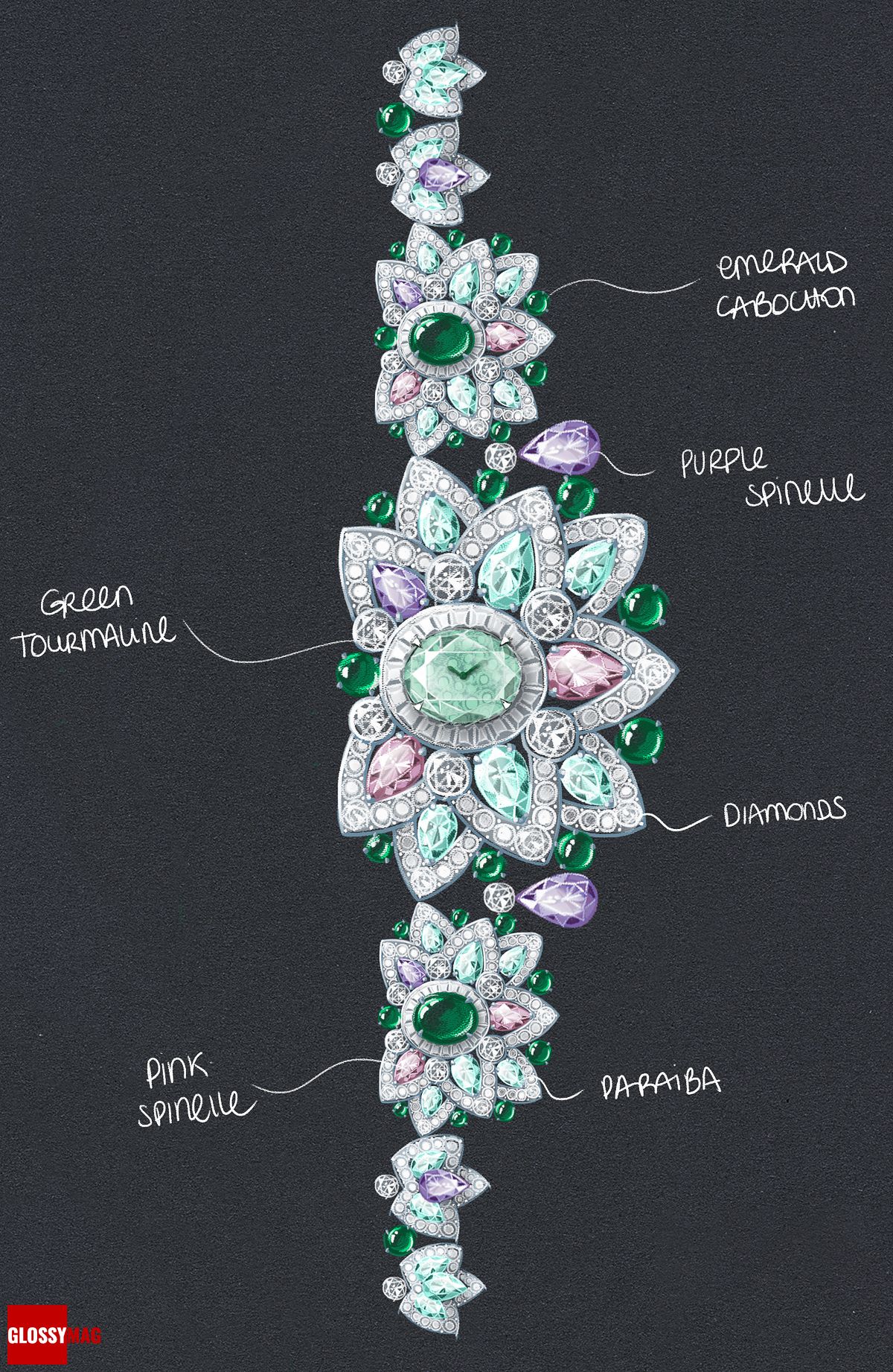 Часы Bvlgari Blooming Beauty, фото 2 Часы Blooming Beauty Bvlgari, фото 2
