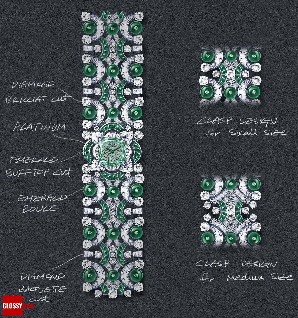 Часы Bvlgari Emerald Venus, фото 2 Часы Emerald Venus Bvlgari, фото 2