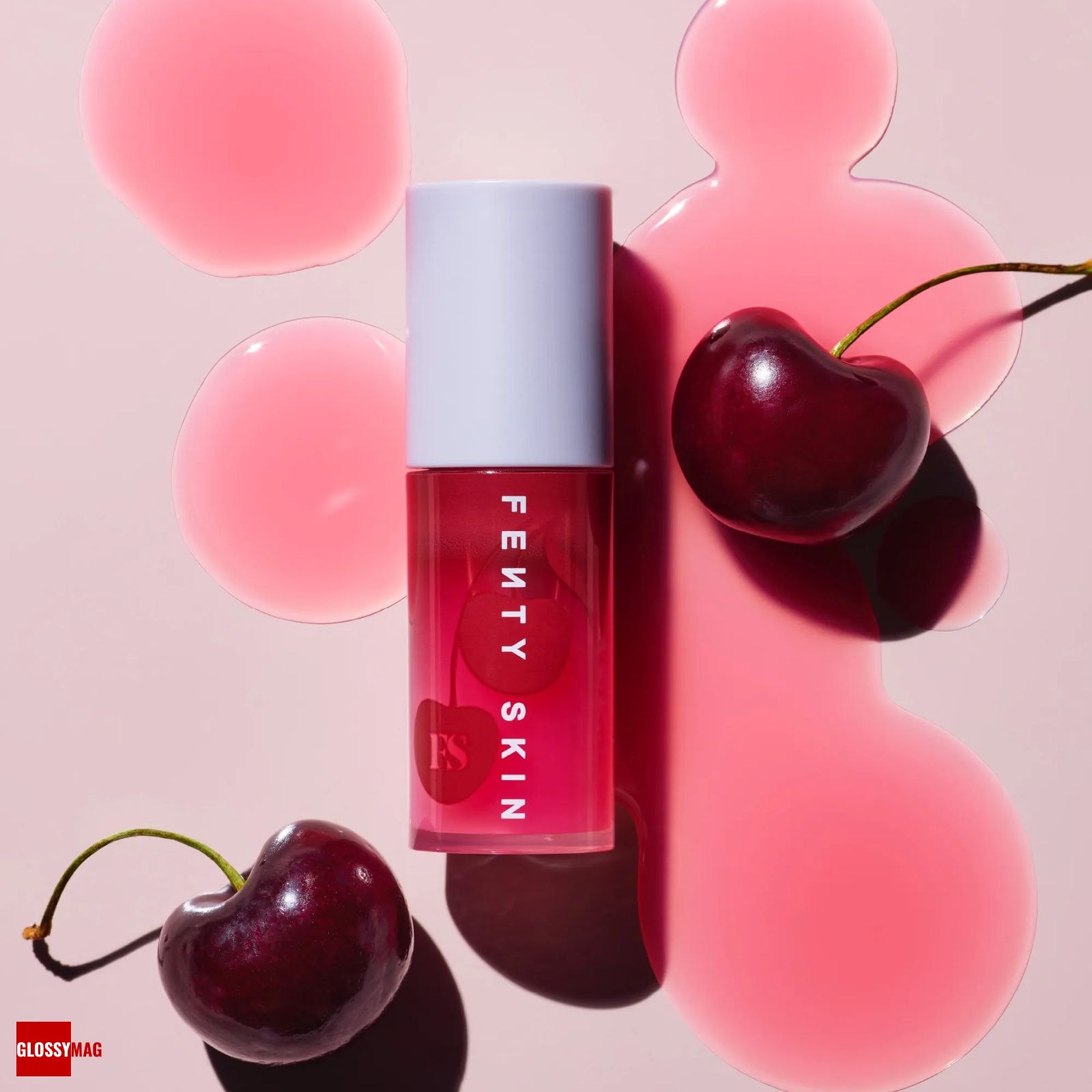 Вишневое лакомство: новое укрепляющее масло для губ от Fenty Skin, фото 1 Cherry Treat Conditioning + Strengthening Lip Oil от Fenty Skin, фото 1