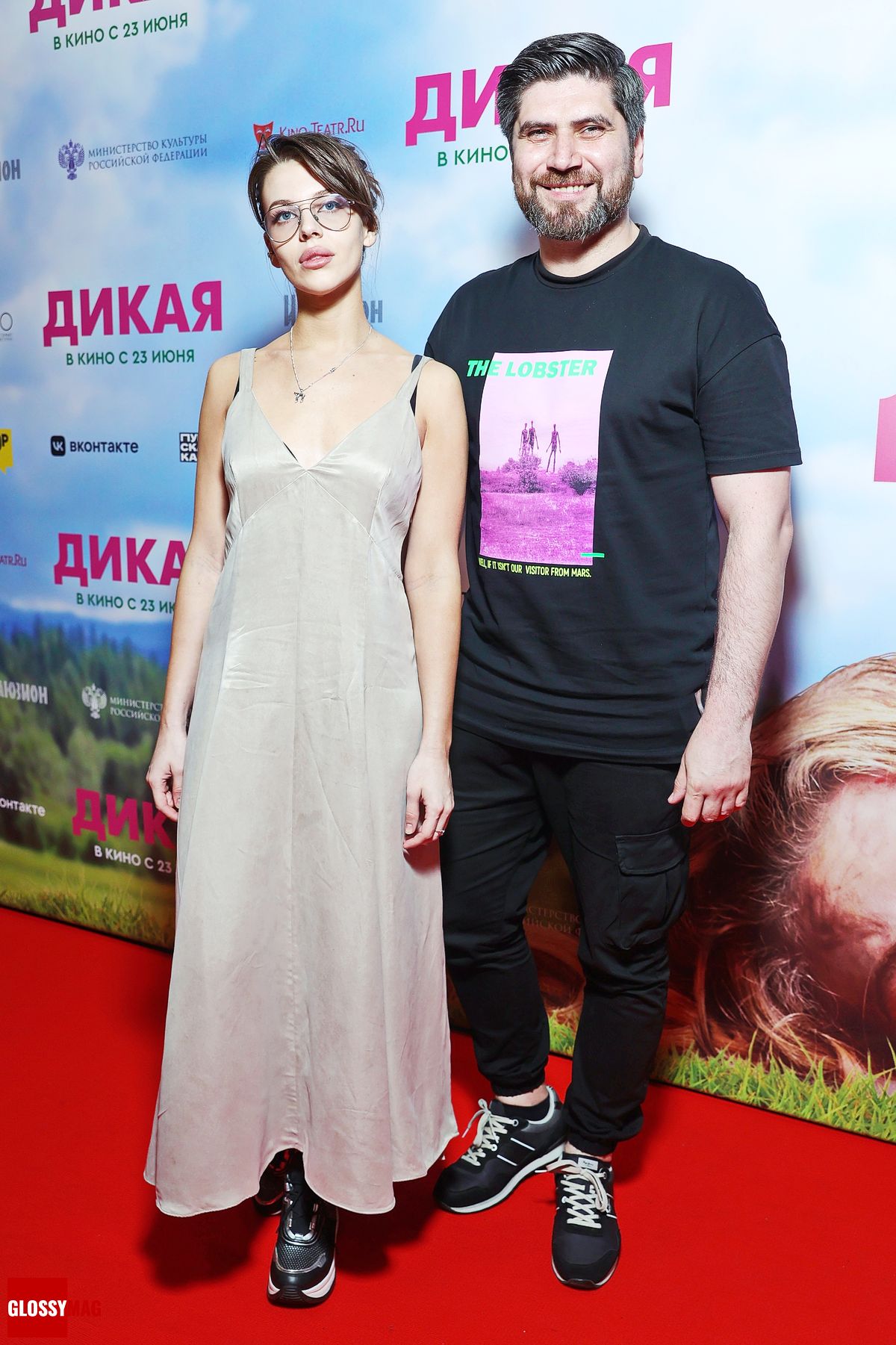Дарья Блохина и Карен Арутюнов на премьере комедии «Дикая» в кинотеатре «Иллюзион» Дарья Блохина и Карен Арутюнов на премьере комедии «Дикая» в кинотеатре «Иллюзион», 21 июня 2022 г.