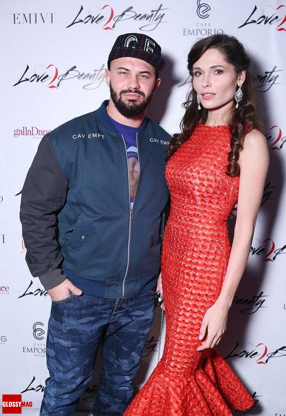 Джиган, Полина Аскери на праздновании 2-летия Love2Beauty.ru в EMPORIO CAFE, 20 ноября 2014 г., фото 2