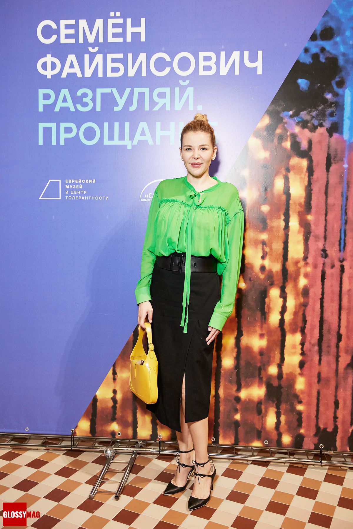 Елизавета Некрасова на открытии выставки Семёна Файбисовича в Еврейском музее и центре толерантности Елизавета Некрасова на открытии выставки Семёна Файбисовича в Еврейском музее и центре толерантности, 20 июня 2022 г.