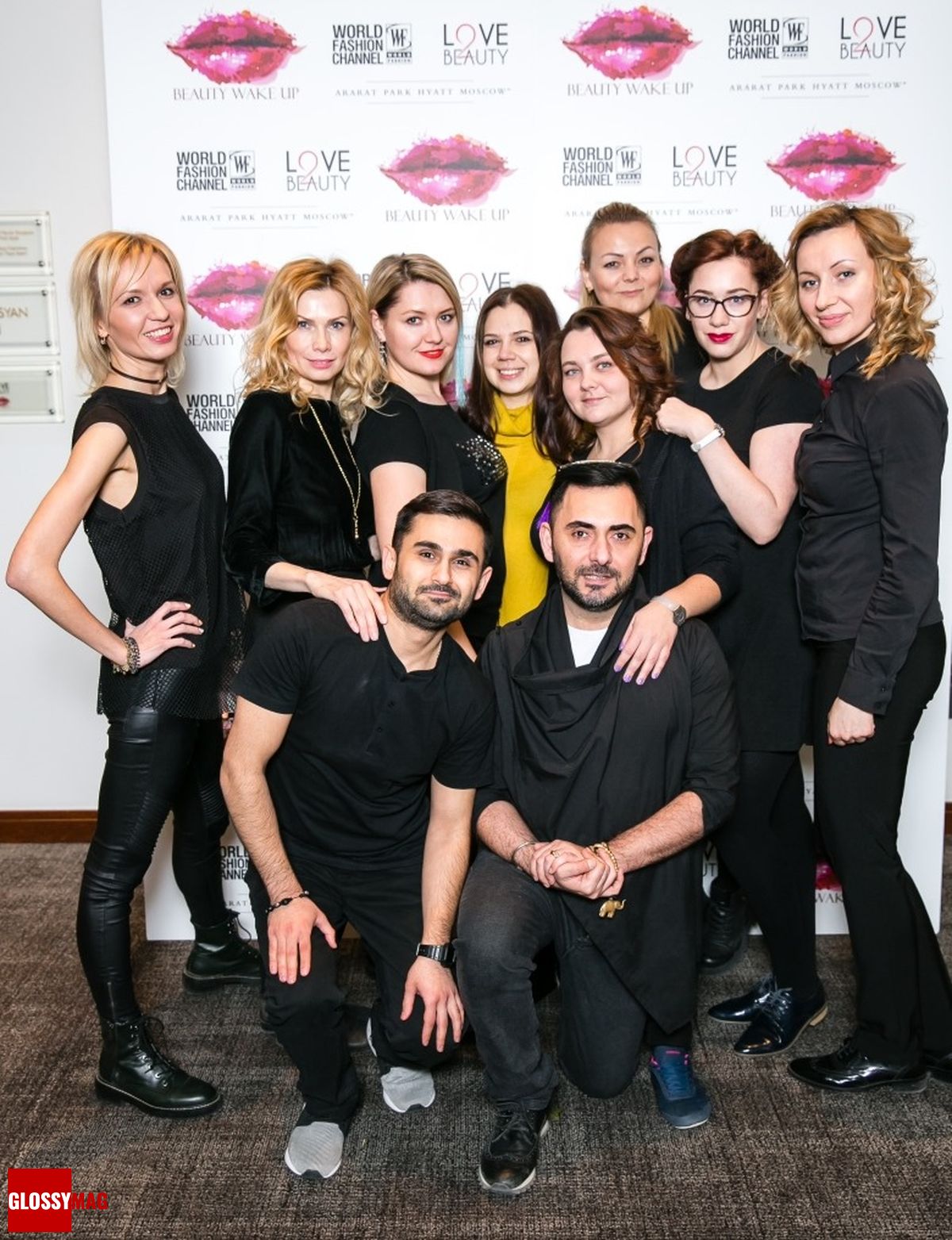 Команда L'Oreal Professionnel на мероприятии Beauty Wake UP в отеле Арарат Парк Хаятт Москва Команда L'Oreal Professionnel на мероприятии Beauty Wake UP в отеле Арарат Парк Хаятт Москва, 20 марта 2017 г.
