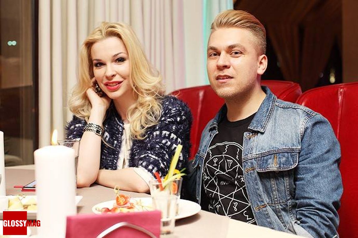 Малена Маяковская, Сергей Остриков на праздновании 2-летия Love2Beauty.ru в EMPORIO CAFE, 20 ноября 2014 г.