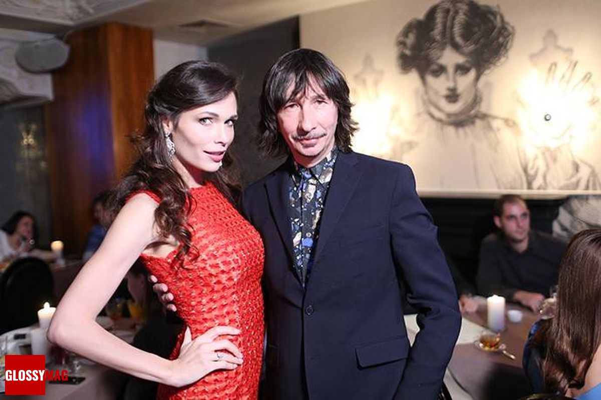 Полина Аскери, Байгали Серкебаев на праздновании 2-летия Love2Beauty.ru в EMPORIO CAFE, 20 ноября 2014 г.