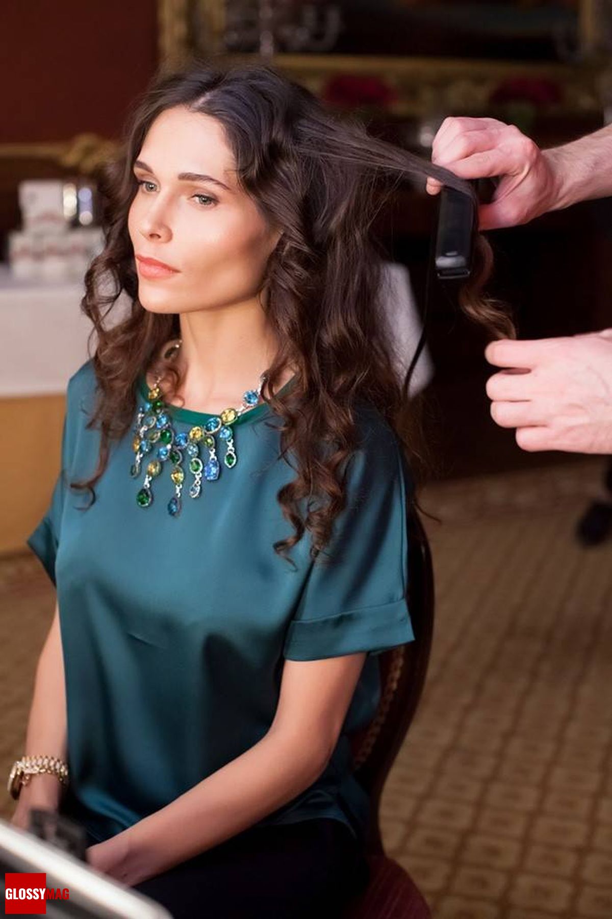 Полина Аскери на мероприятии British Beauty Bar 2015 в Резиденции посла Великобритании, 21 апреля 2015 г., фото 5