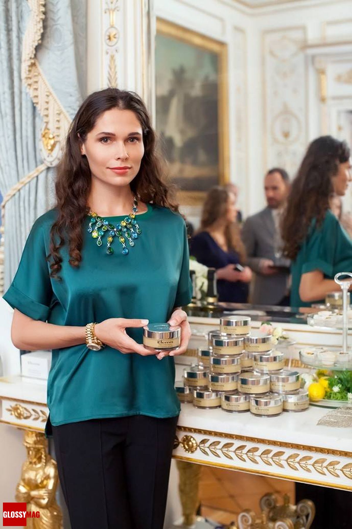 Полина Аскери на мероприятии British Beauty Bar 2015 в Резиденции посла Великобритании, 21 апреля 2015 г., фото 6