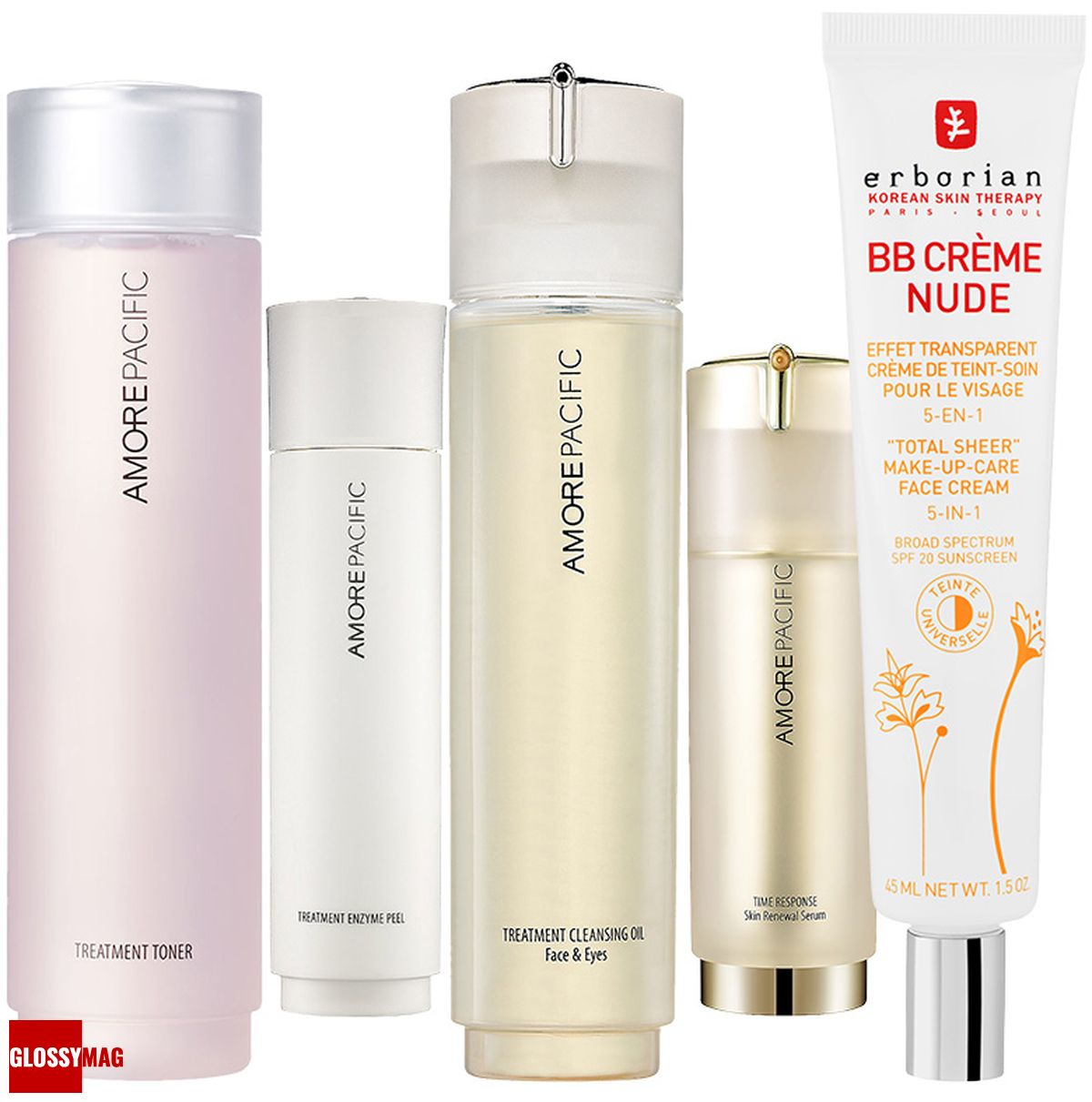 продукты Amore Pacific, Erborian ВВ крем Amore Pacific Treatment Toner, Treatment Enzyme Peel, Treatment Cleansing Oil Face & Eyes, Time Response Skin Renewal Serum, Erborian ВВ крем