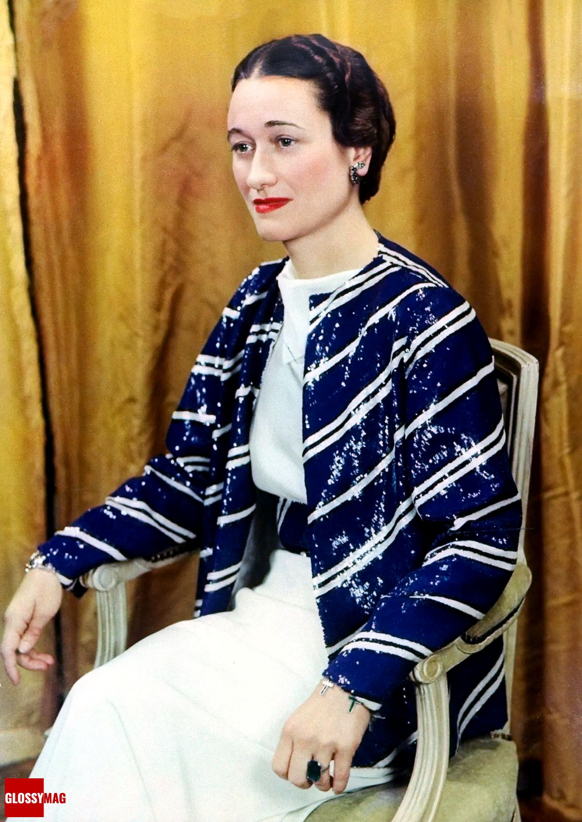 Уоллис Симпсон, 1940 год Уоллис Симпсон, 1940 г.