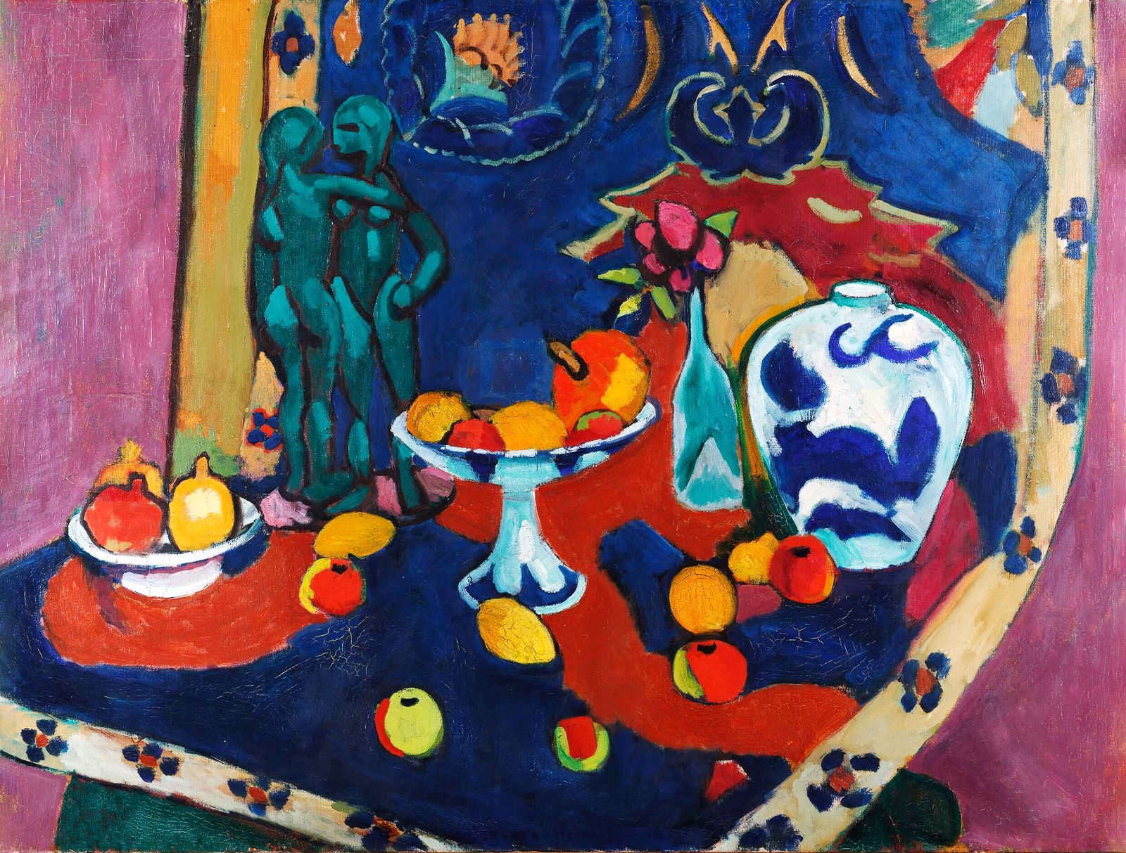 Анри Матисс. «Фрукты и бронза», 1910 г.