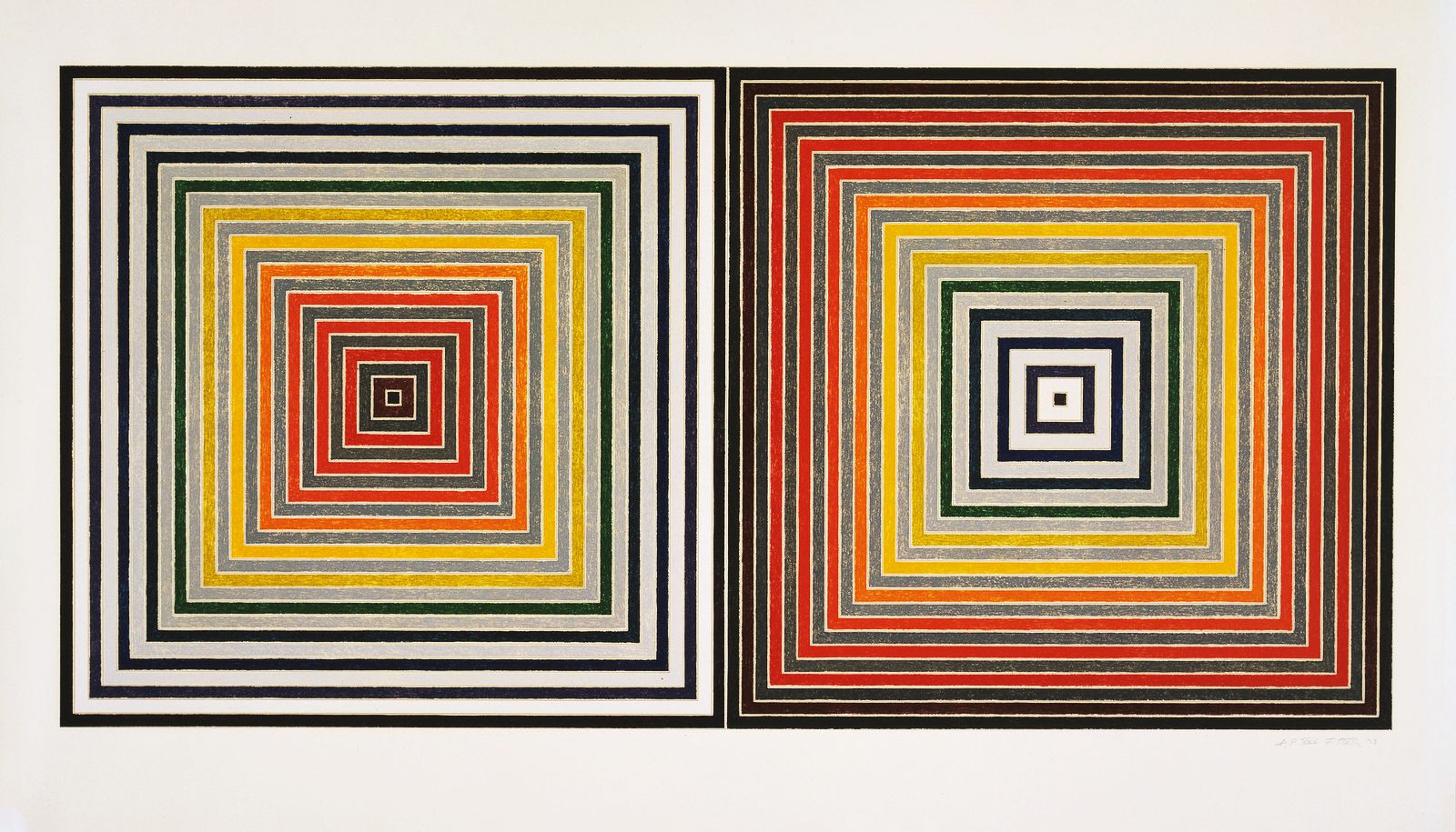 Фрэнк Стелла. «Двойной серый» (Double Grey) Фрэнк Стелла. «Двойной серый» (Double Grey), 1973 г.