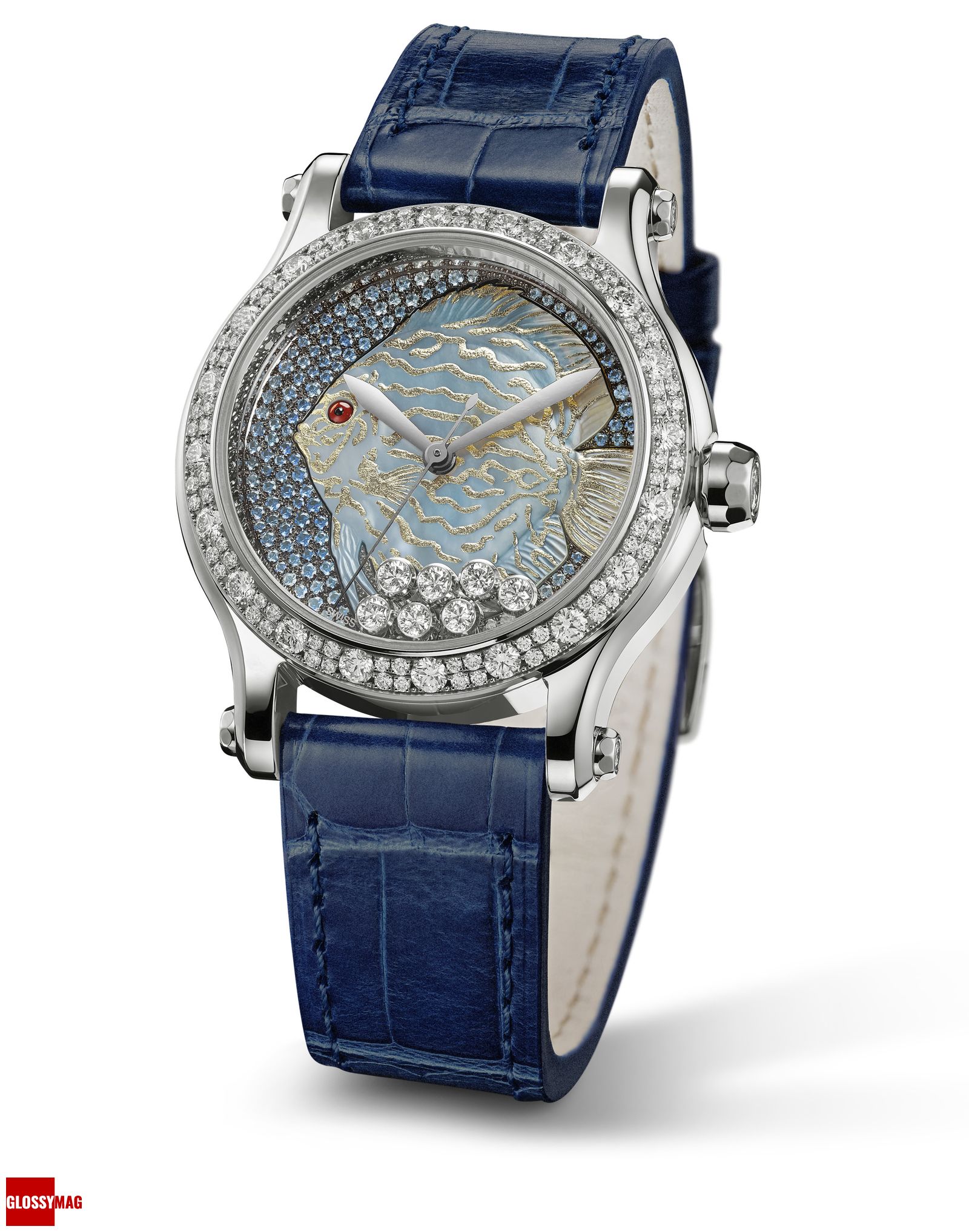 Лимитированная серия часов Happy Fish с драгоценной рыбкой от Chopard, фото 1 Лимитированная серия часов Happy Fish от Chopard, фото 1