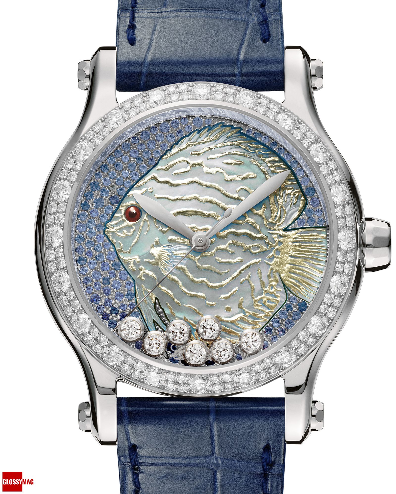Лимитированная серия часов Happy Fish с драгоценной рыбкой от Chopard, фото 2 Лимитированная серия часов Happy Fish от Chopard, фото 2