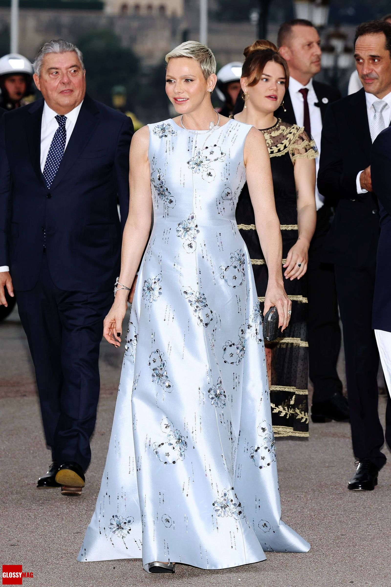 Принцесса Шарлен на 73-м гала-концерте Красного Креста Red Cross Ball Gala 2022 в Монако, 18 июля 2022 г., фото 1
