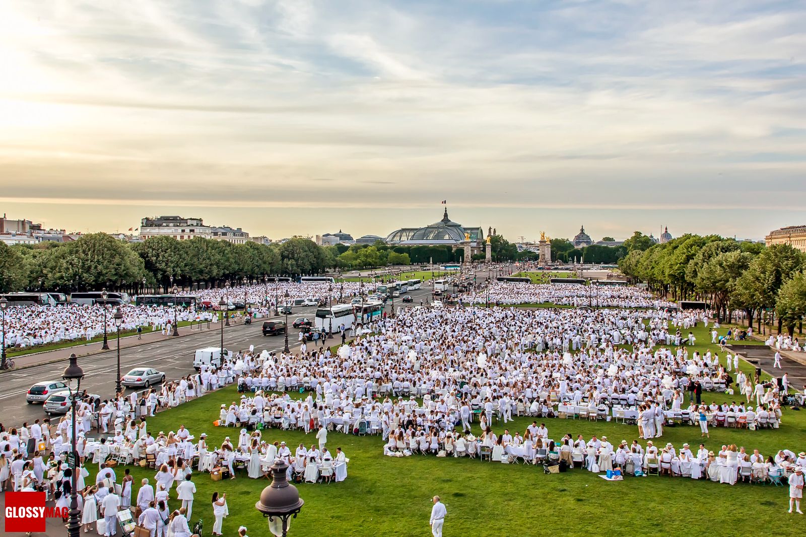Le Dîner en Blanc 2018, фото 1 Le Dîner en Blanc 2018. Фото: Фабрис Малар, фото 1