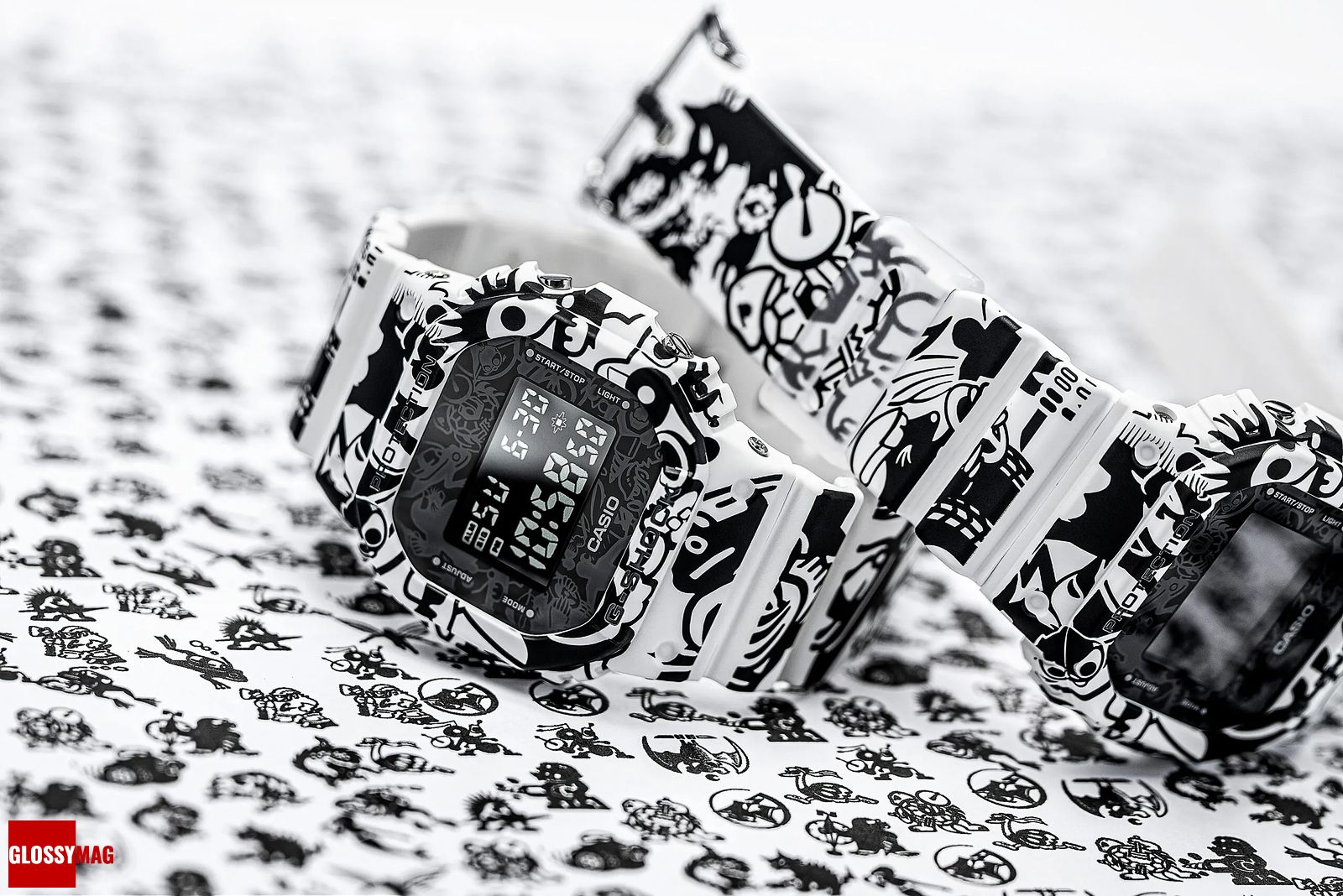 Ностальгия на запястье: новые G-Shock с изображениями 18 персонажей Master of G, фото 5 Новые G-Shock с изображениями 18 персонажей Master of G, фото 5