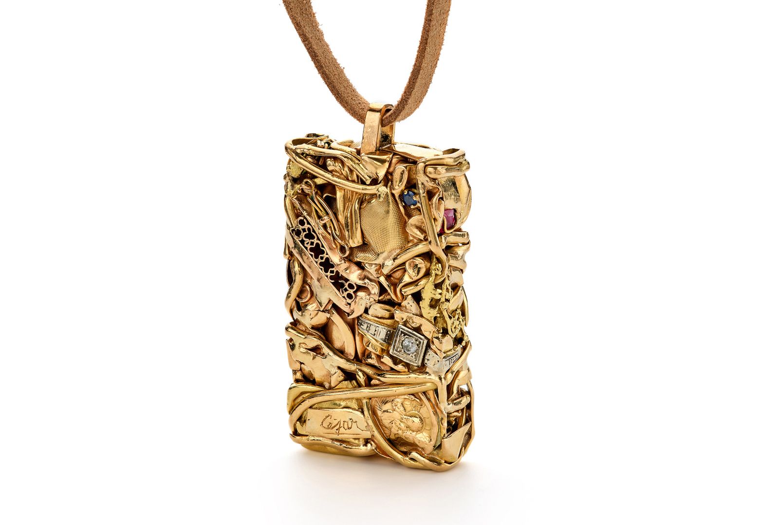 Сезар Бальдаччини. «Compression Pendant»