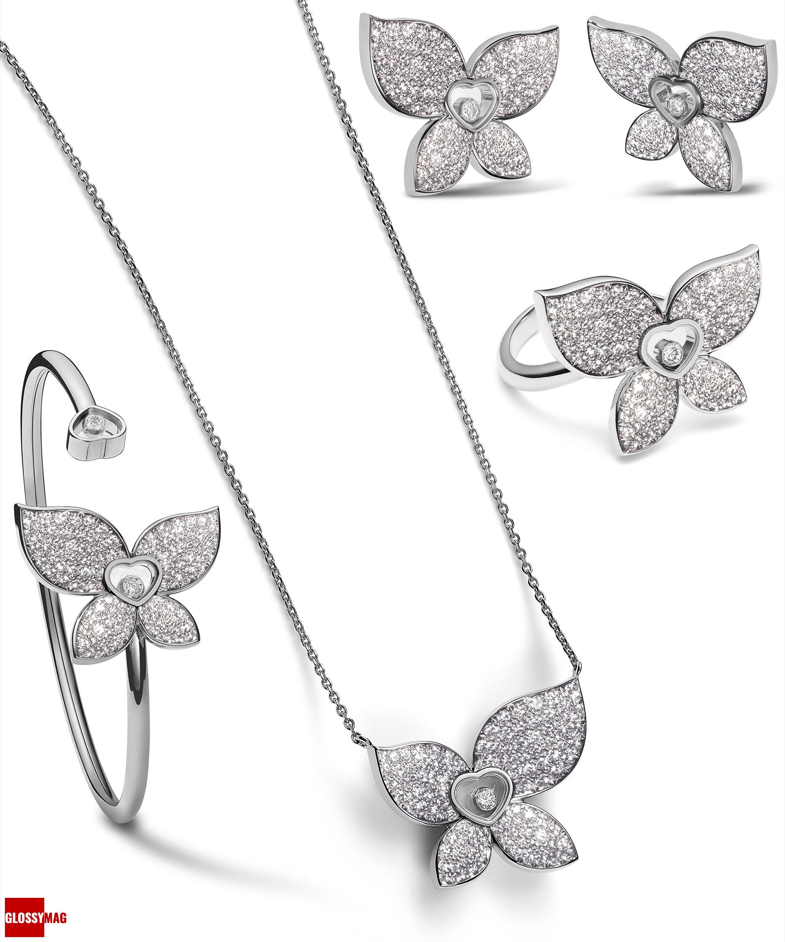 Браслет, подвеска, серьги, кольцо Happy Butterfly X Mariah Carey, фото 1 Браслет, подвеска, серьги, кольцо из коллекции Happy Butterfly X Mariah Carey, фото 1