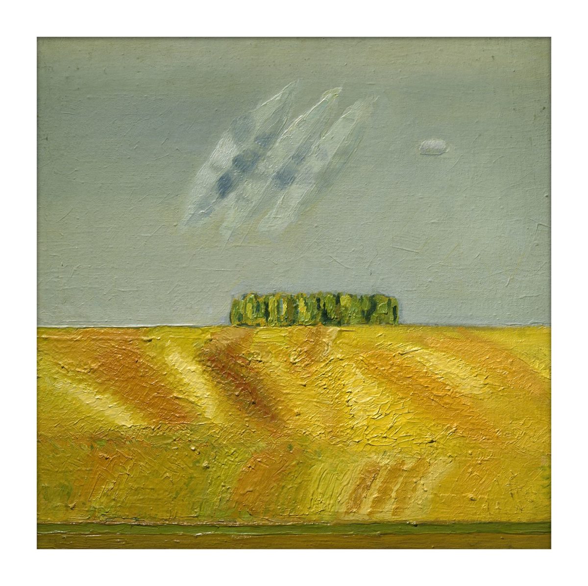 Криммер Эдуард Михайлович (Менделевич). «Поле». Холст, масло, 48,8x49. 1929-1932 гг. Криммер Эдуард Михайлович (Менделевич). «Поле». Холст, масло, 48,8x49. 1929-1932 гг. Государственный Русский музей